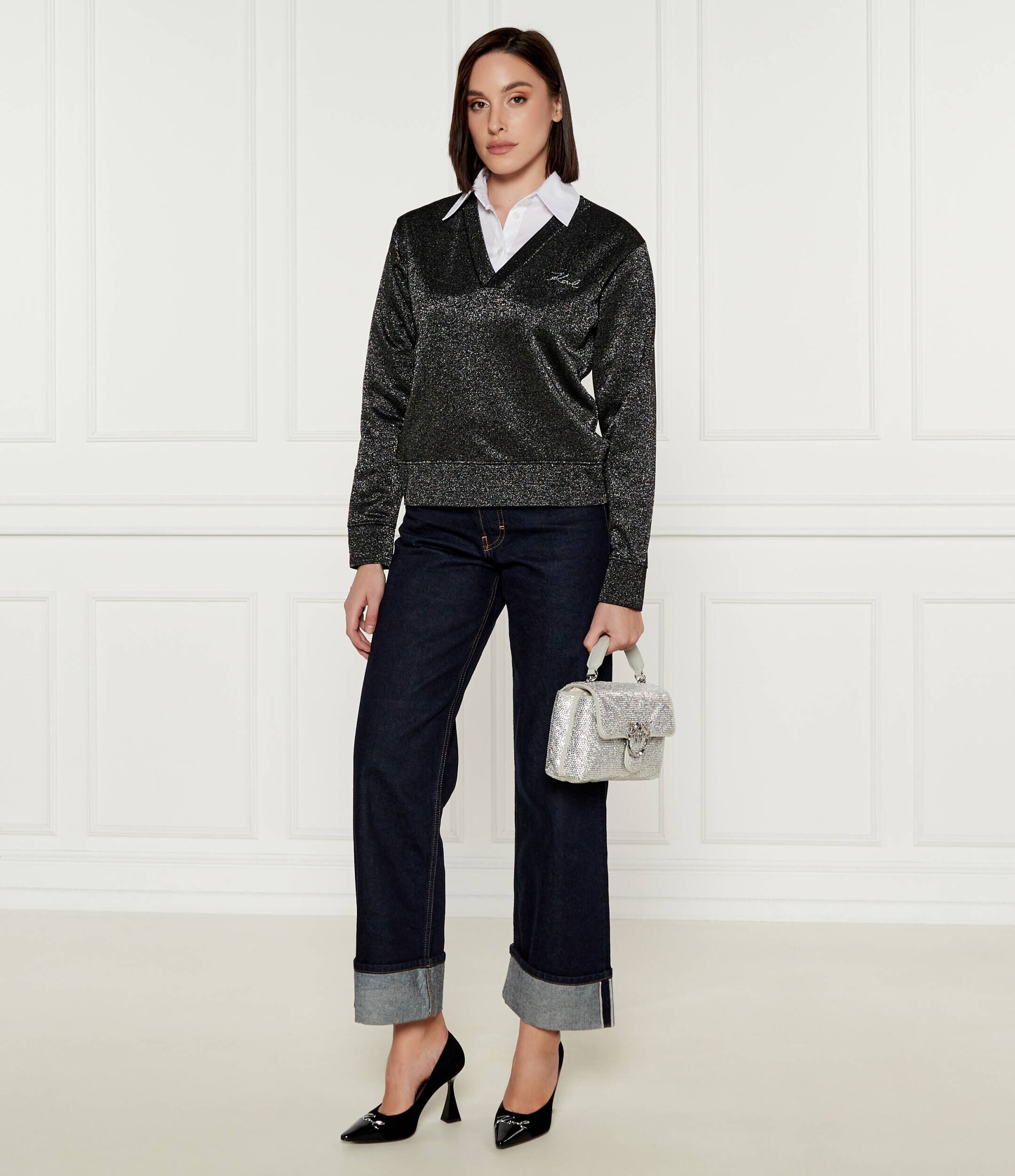 Karl Lagerfeld Hanorac lurex | Regular Fit