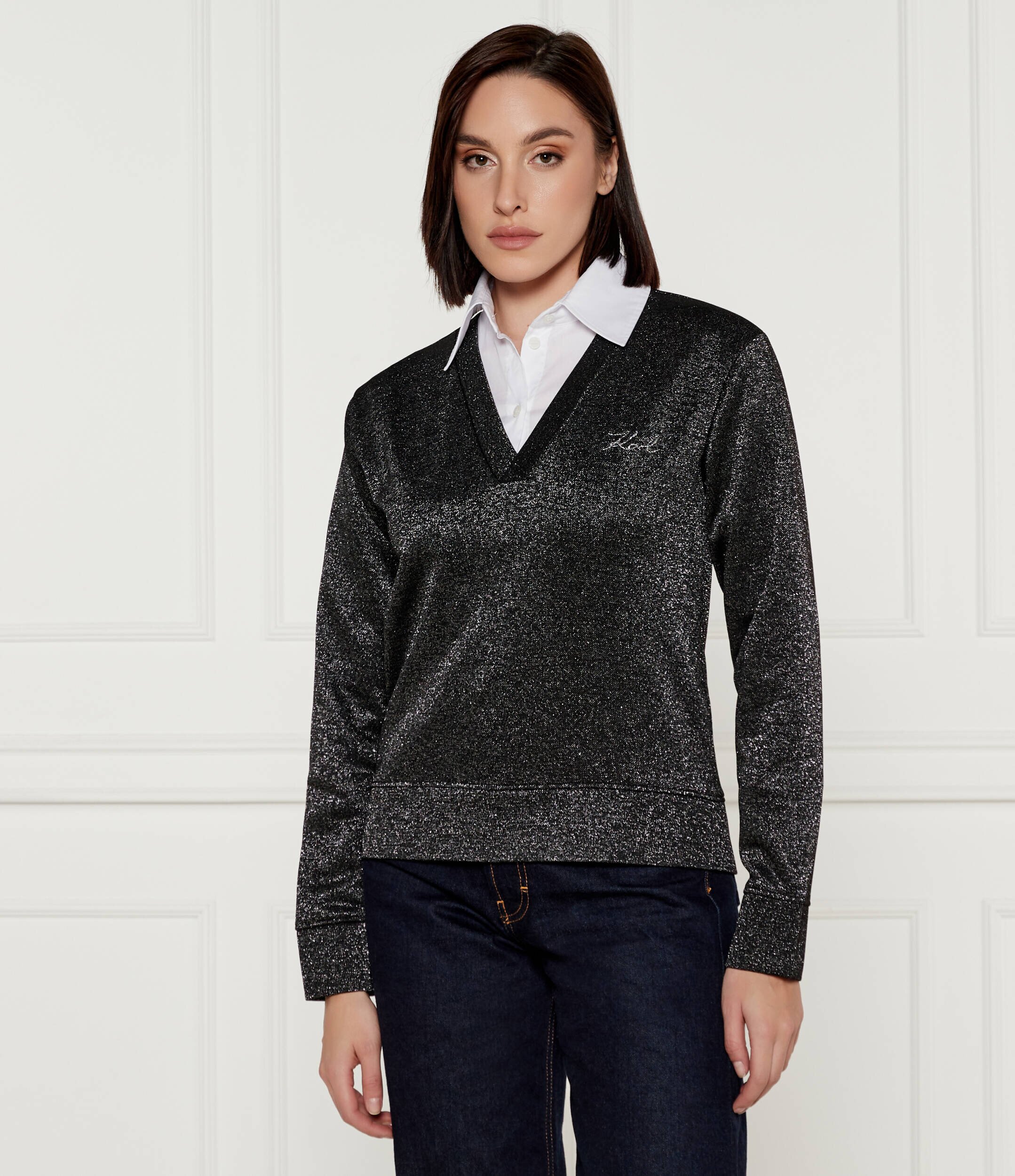 Karl Lagerfeld Hanorac lurex | Regular Fit