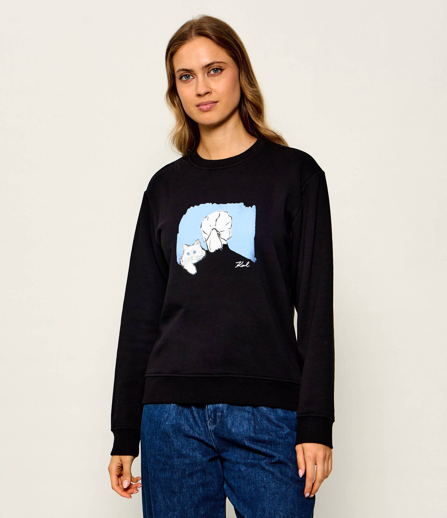 Karl Lagerfeld Hanorac Portrait | Relaxed fit