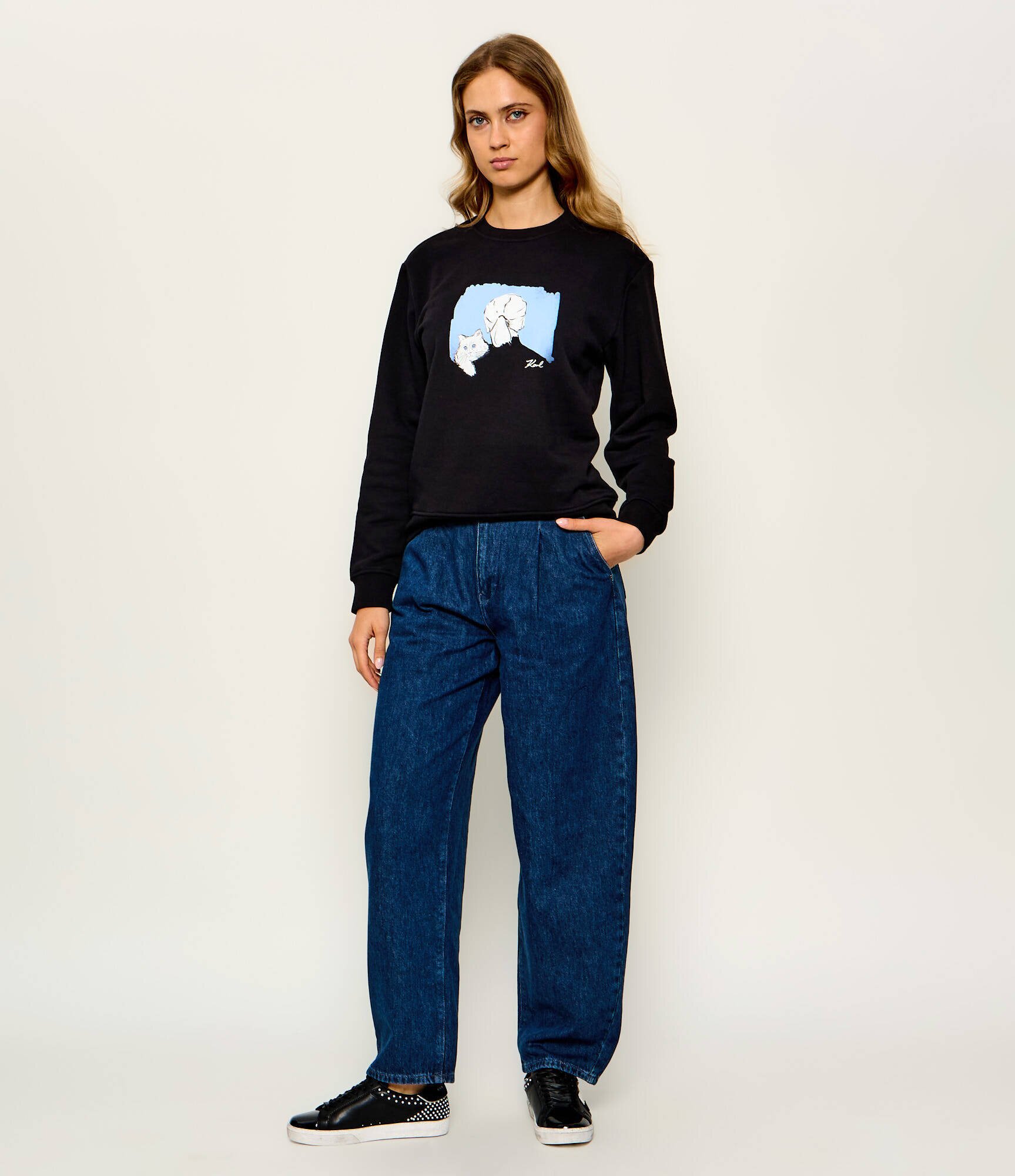 Karl Lagerfeld Hanorac Portrait | Relaxed fit
