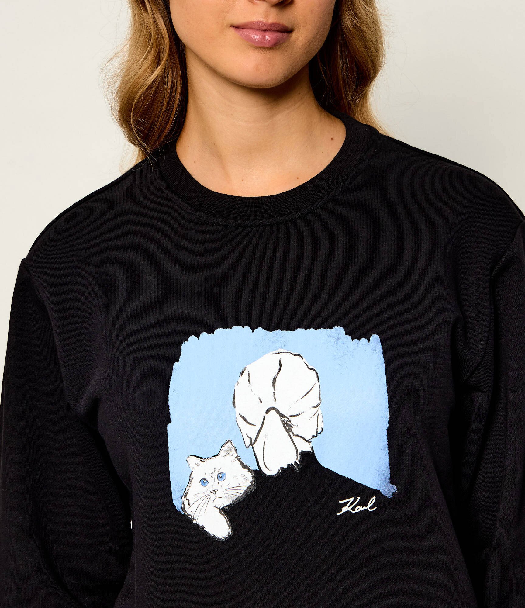 Karl Lagerfeld Hanorac Portrait | Relaxed fit