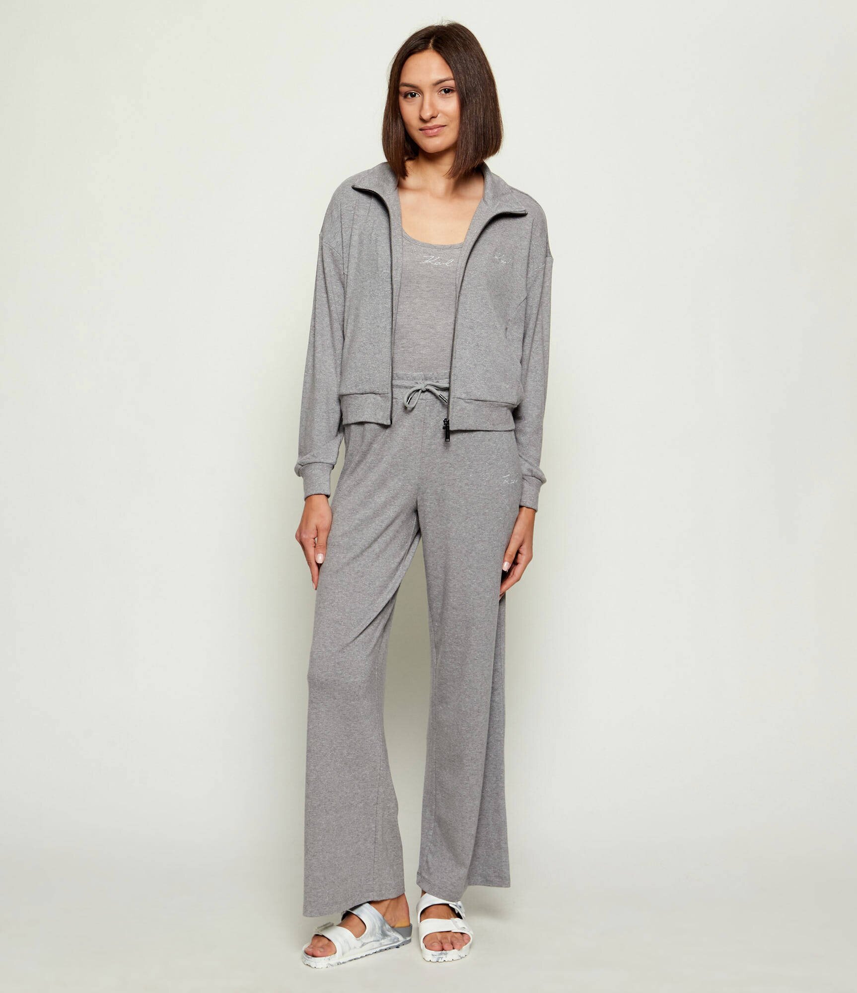 Karl Lagerfeld Hanorac Signature Lurex | regular fit
