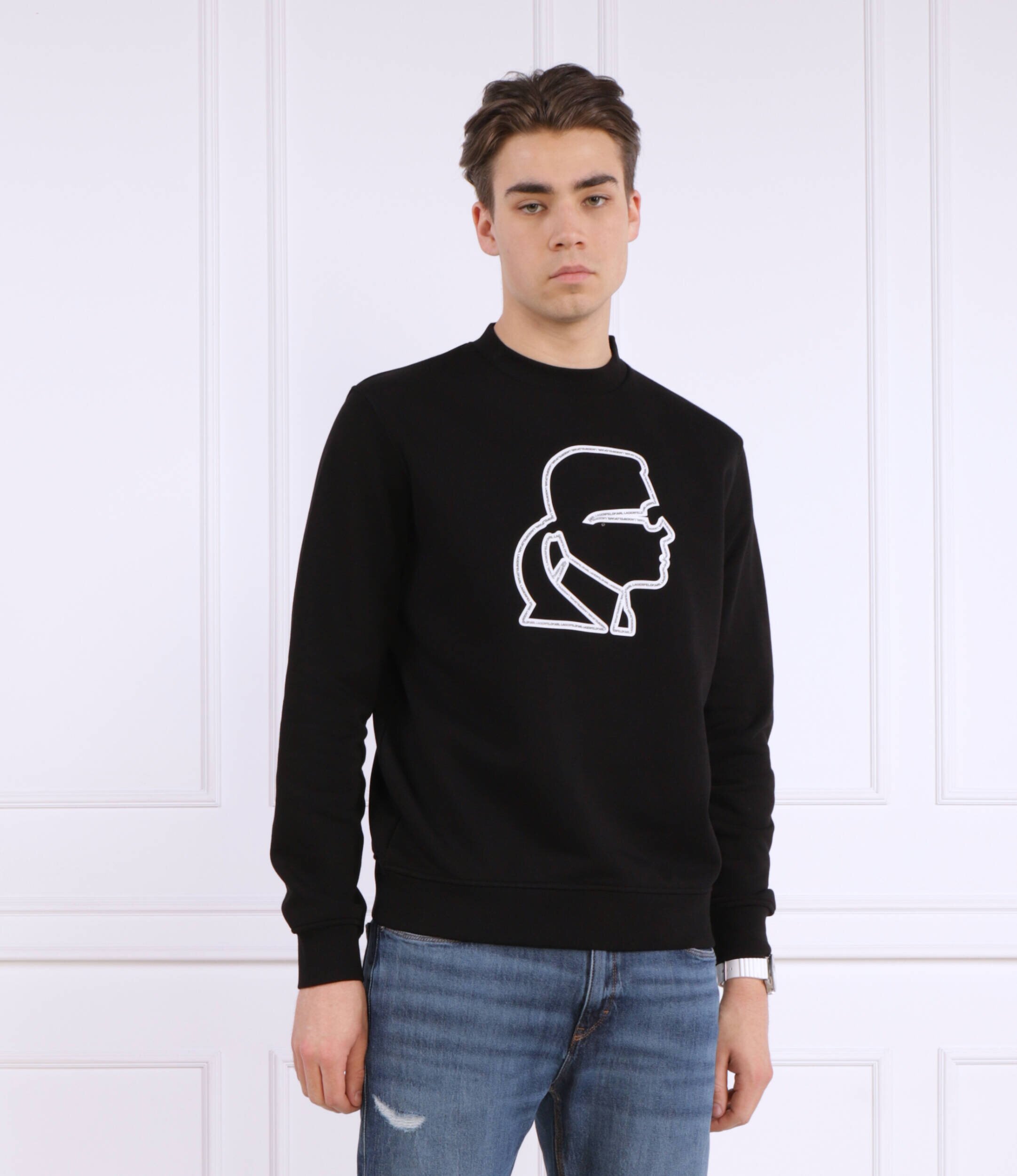 Karl Lagerfeld Hanorac SWEAT CREWNECK | Regular Fit