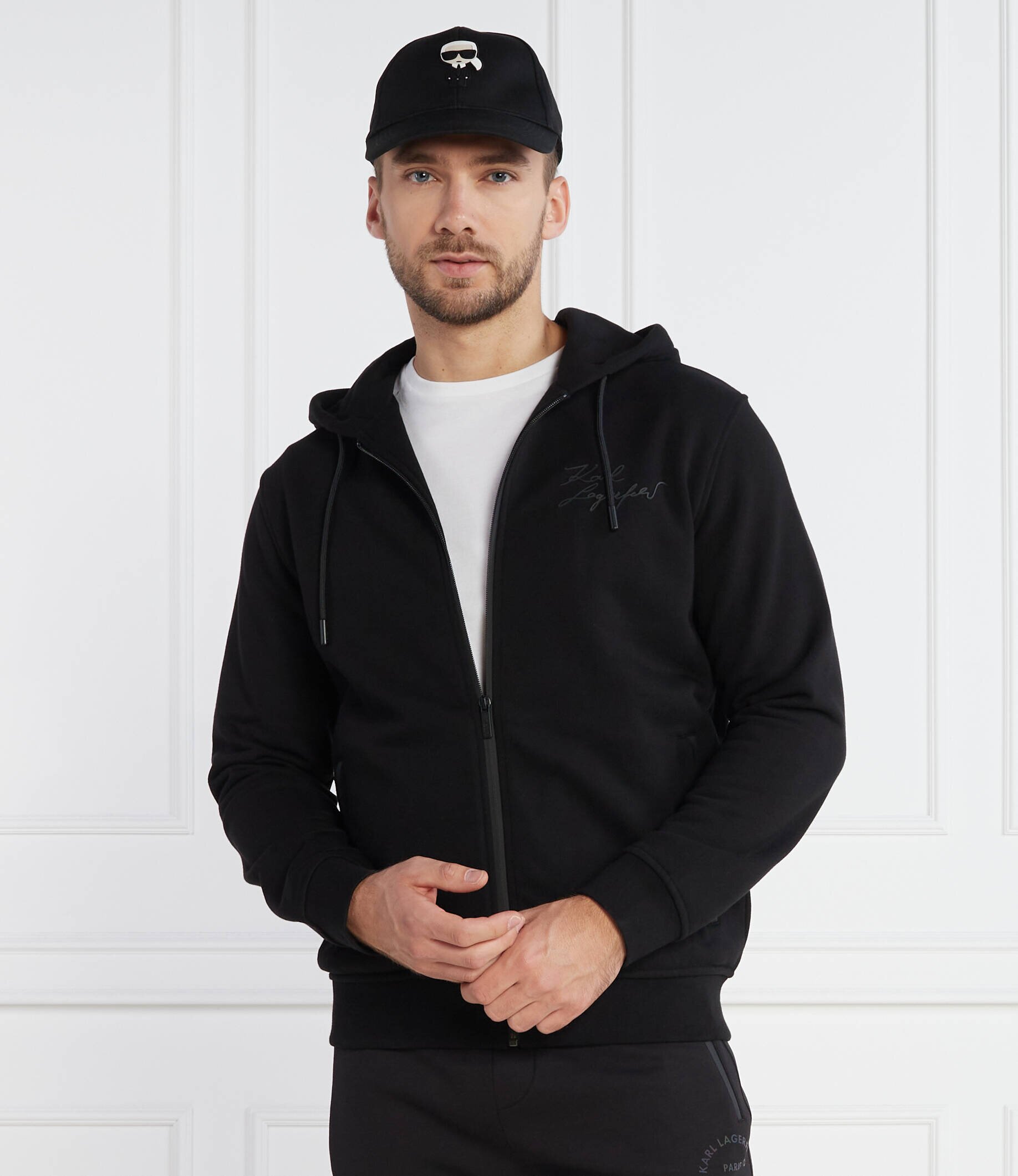 Karl Lagerfeld Hanorac SWEAT HOODY JACKET | Regular Fit