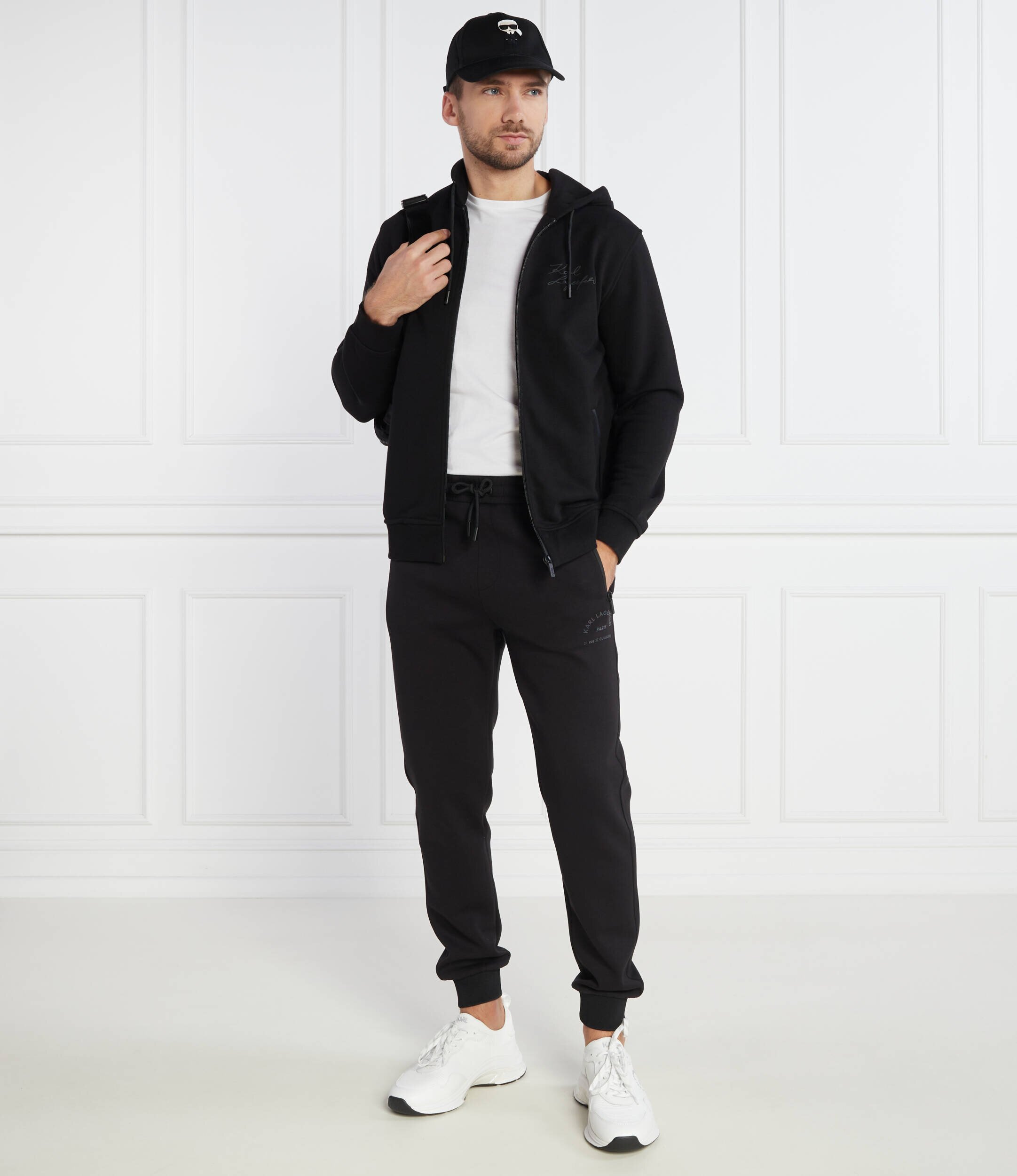 Karl Lagerfeld Hanorac SWEAT HOODY JACKET | Regular Fit