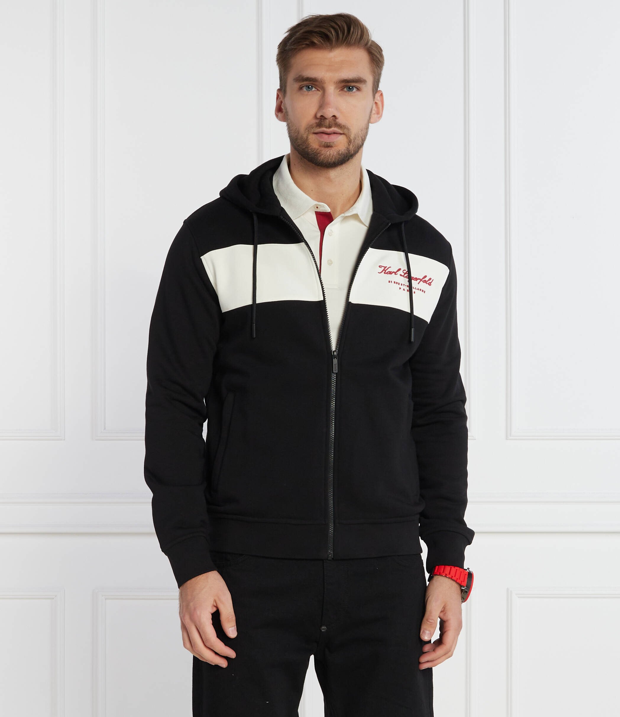 Karl Lagerfeld Hanorac SWEAT HOODY | Regular Fit