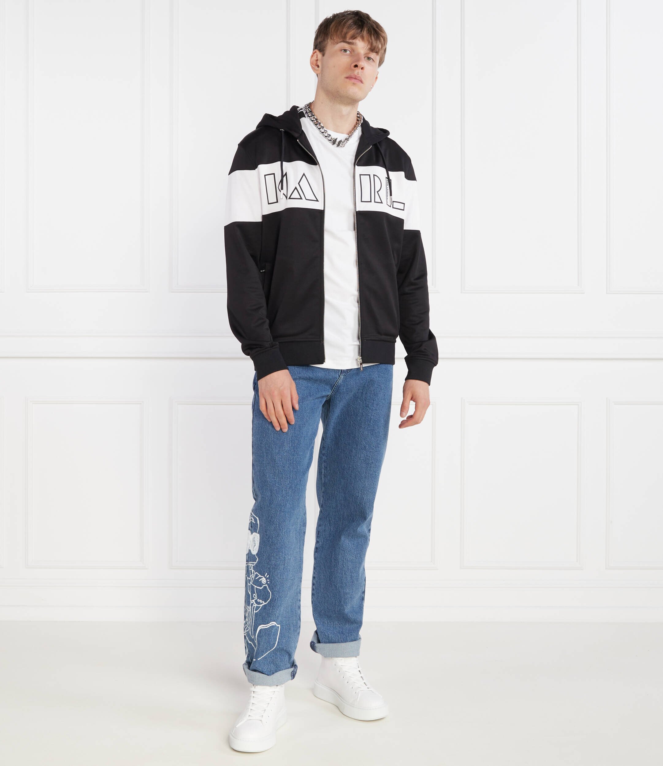 Karl Lagerfeld Hanorac SWEAT HOODY | Regular Fit