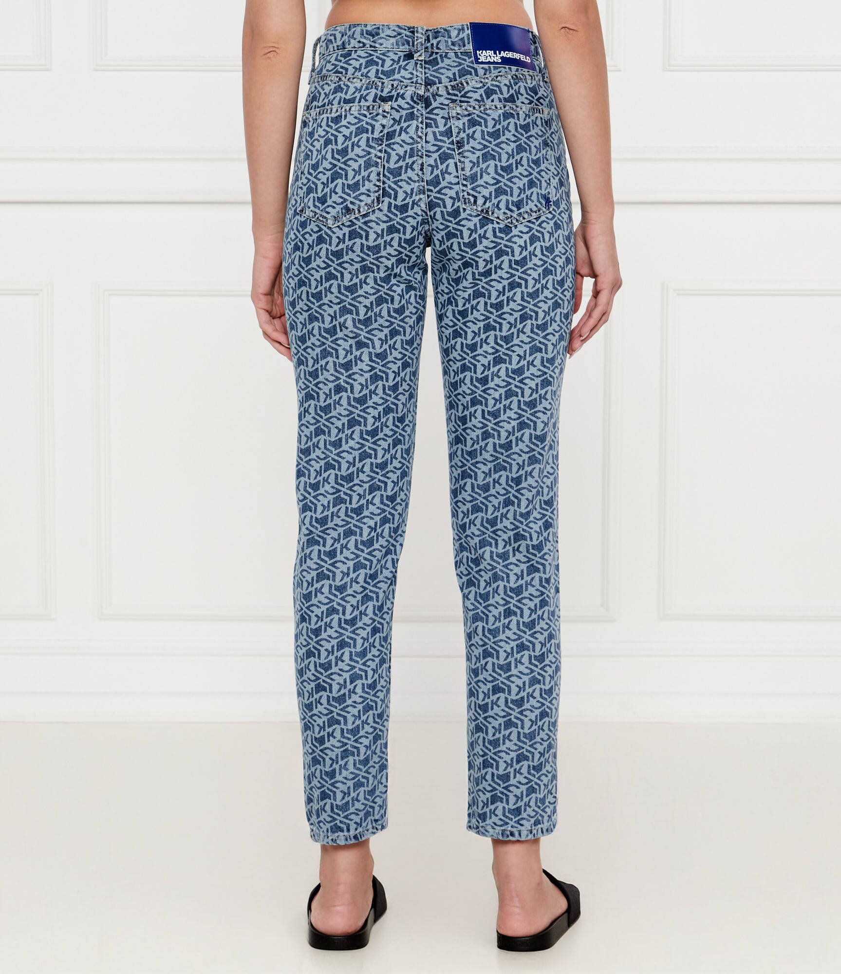 Karl Lagerfeld Jeans Blugi | Mom Fit | mid rise