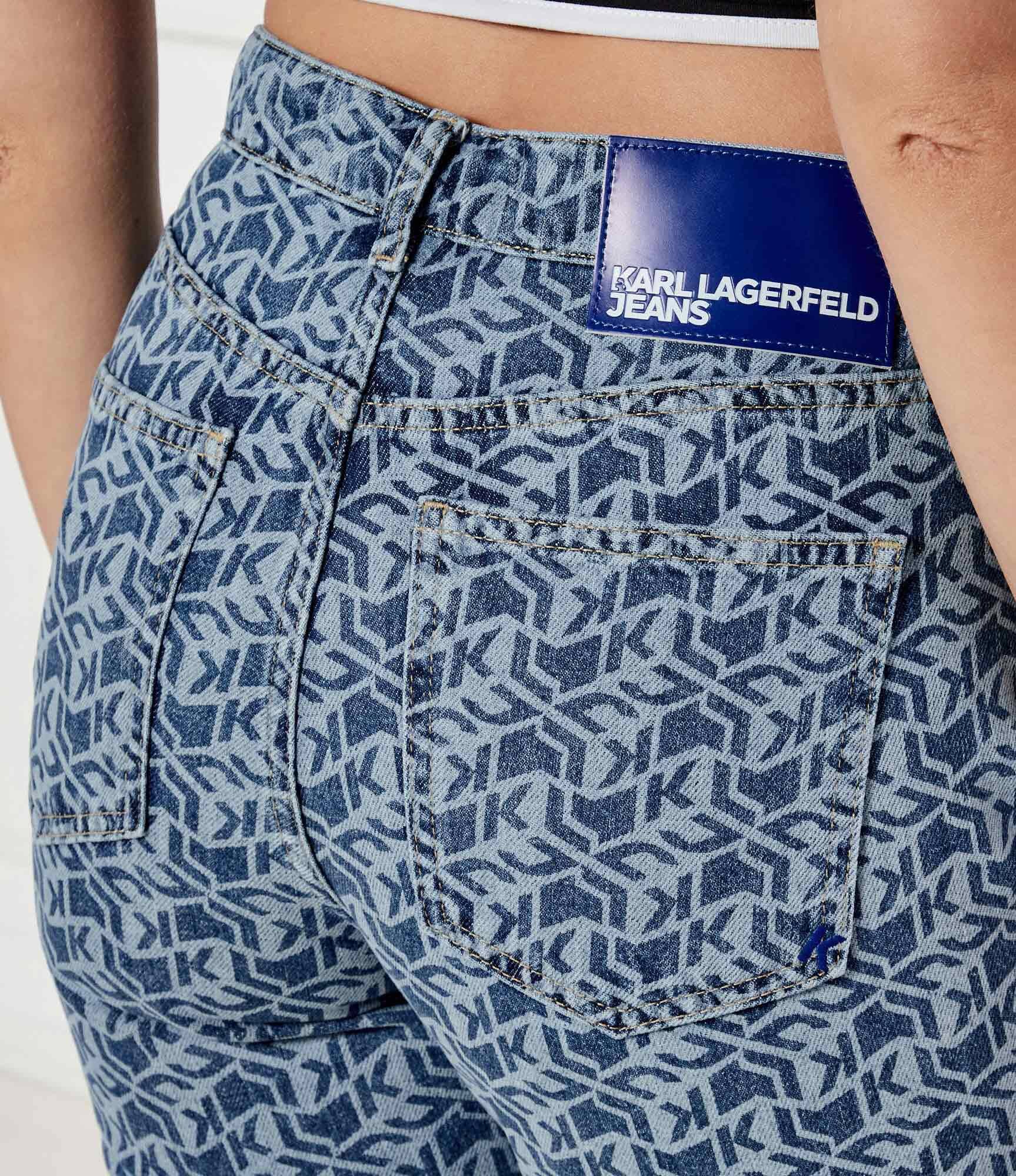 Karl Lagerfeld Jeans Blugi | Mom Fit | mid rise
