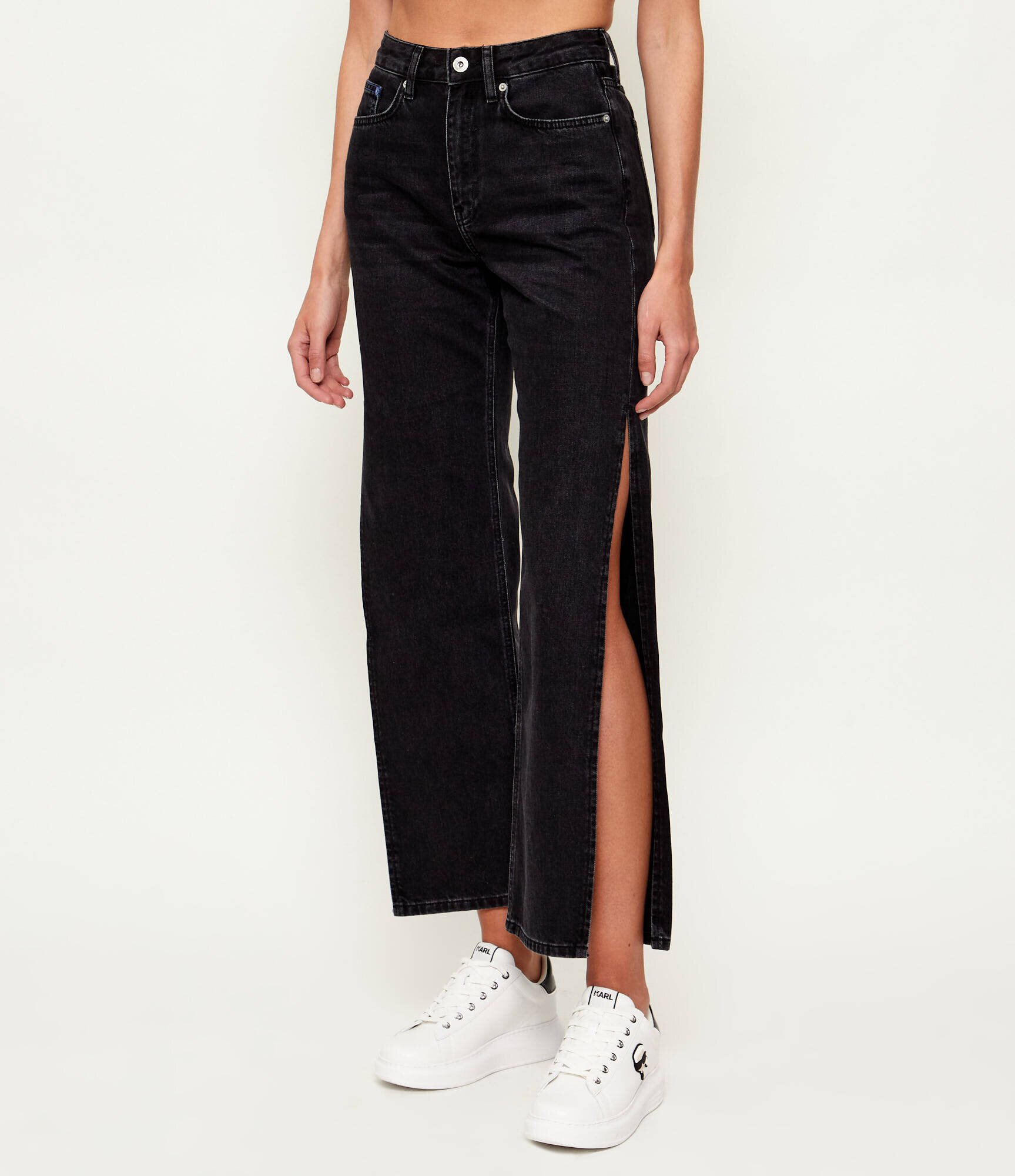 Karl Lagerfeld Jeans Blugi | Straight fit | high rise