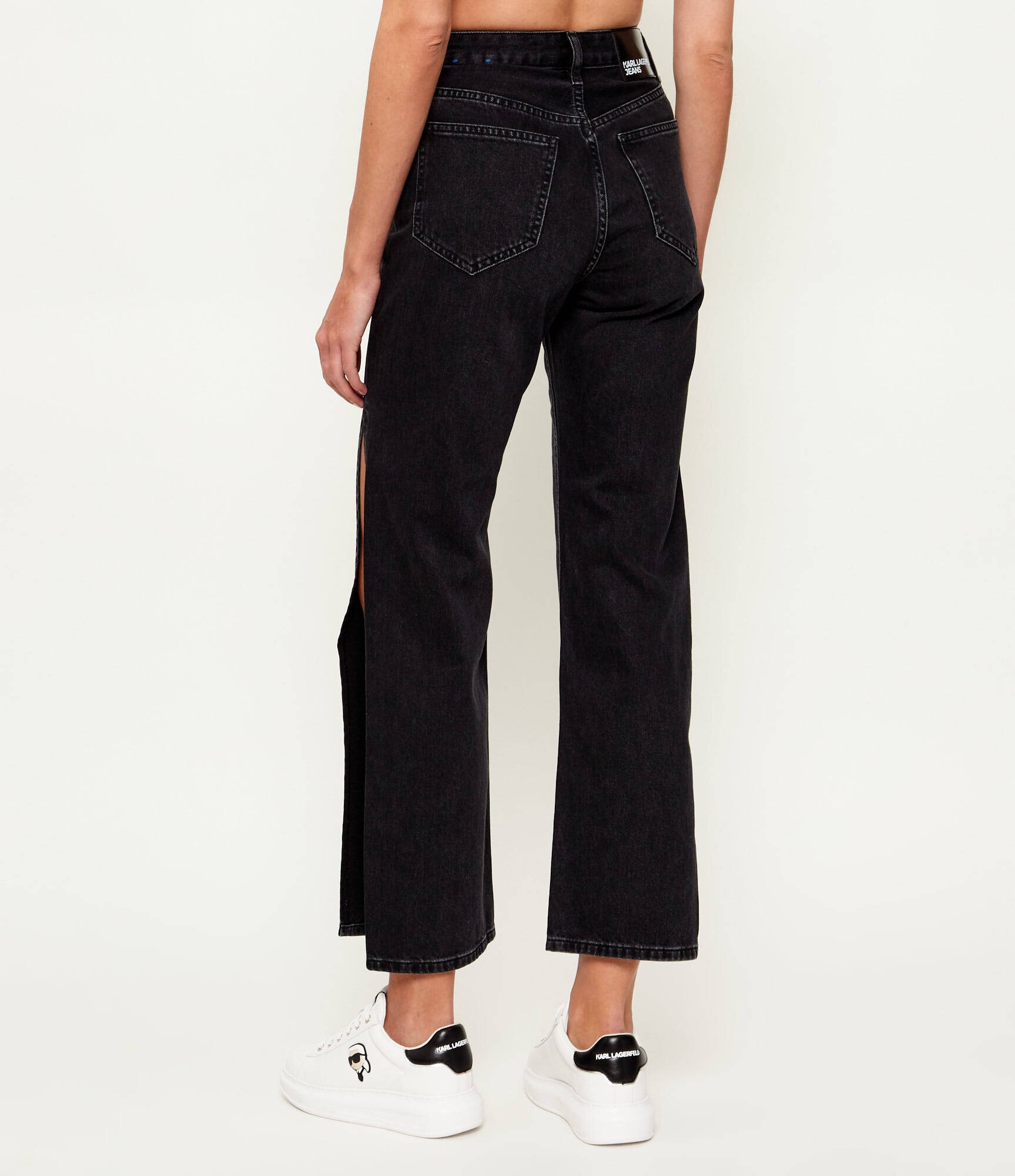 Karl Lagerfeld Jeans Blugi | Straight fit | high rise