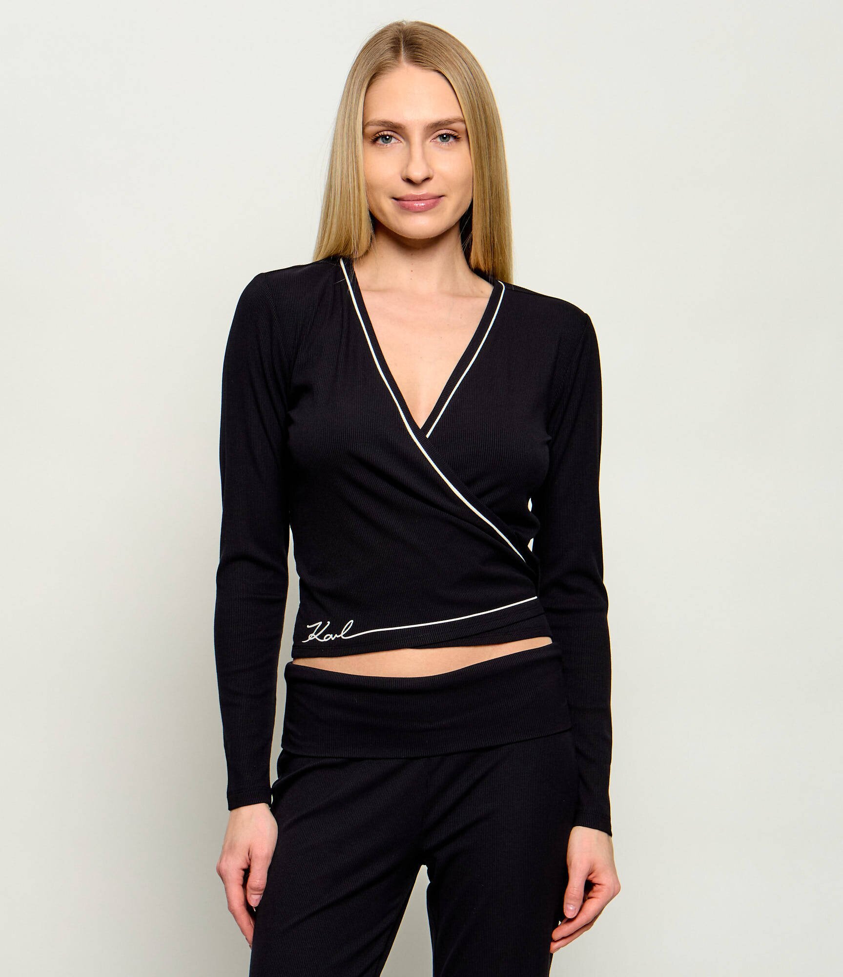 Karl Lagerfeld Jeans Bluză | Cropped Fit