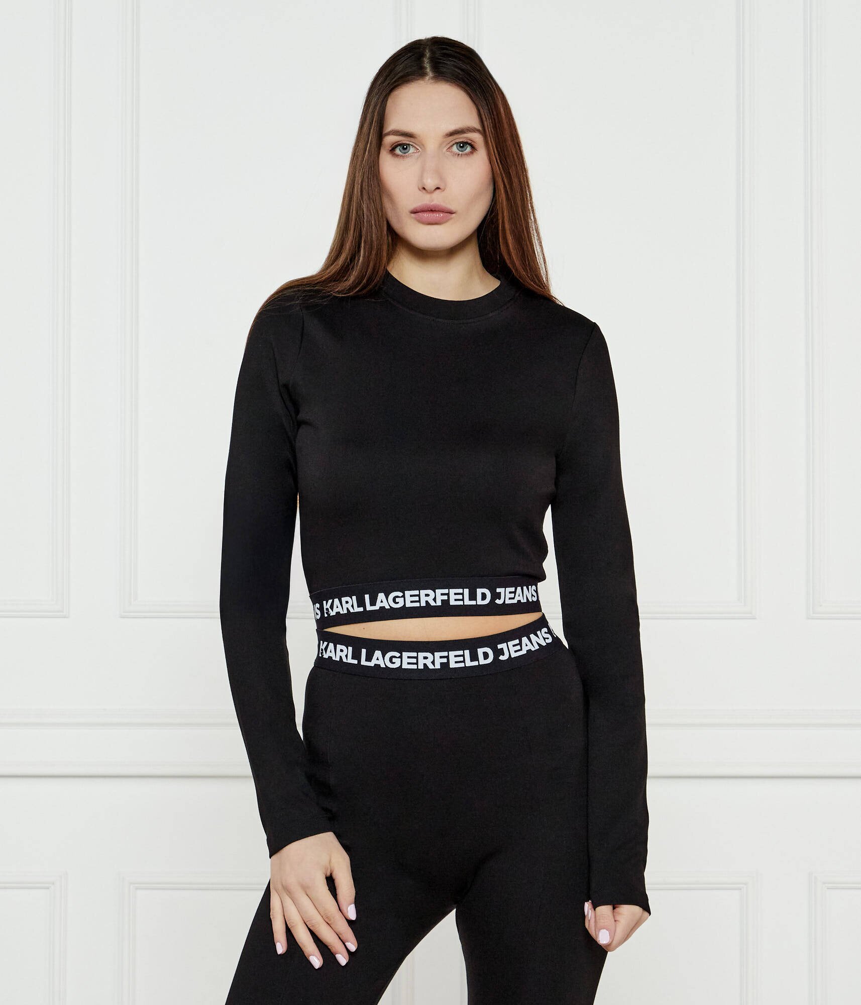 Karl Lagerfeld Jeans Bluză | Cropped Fit