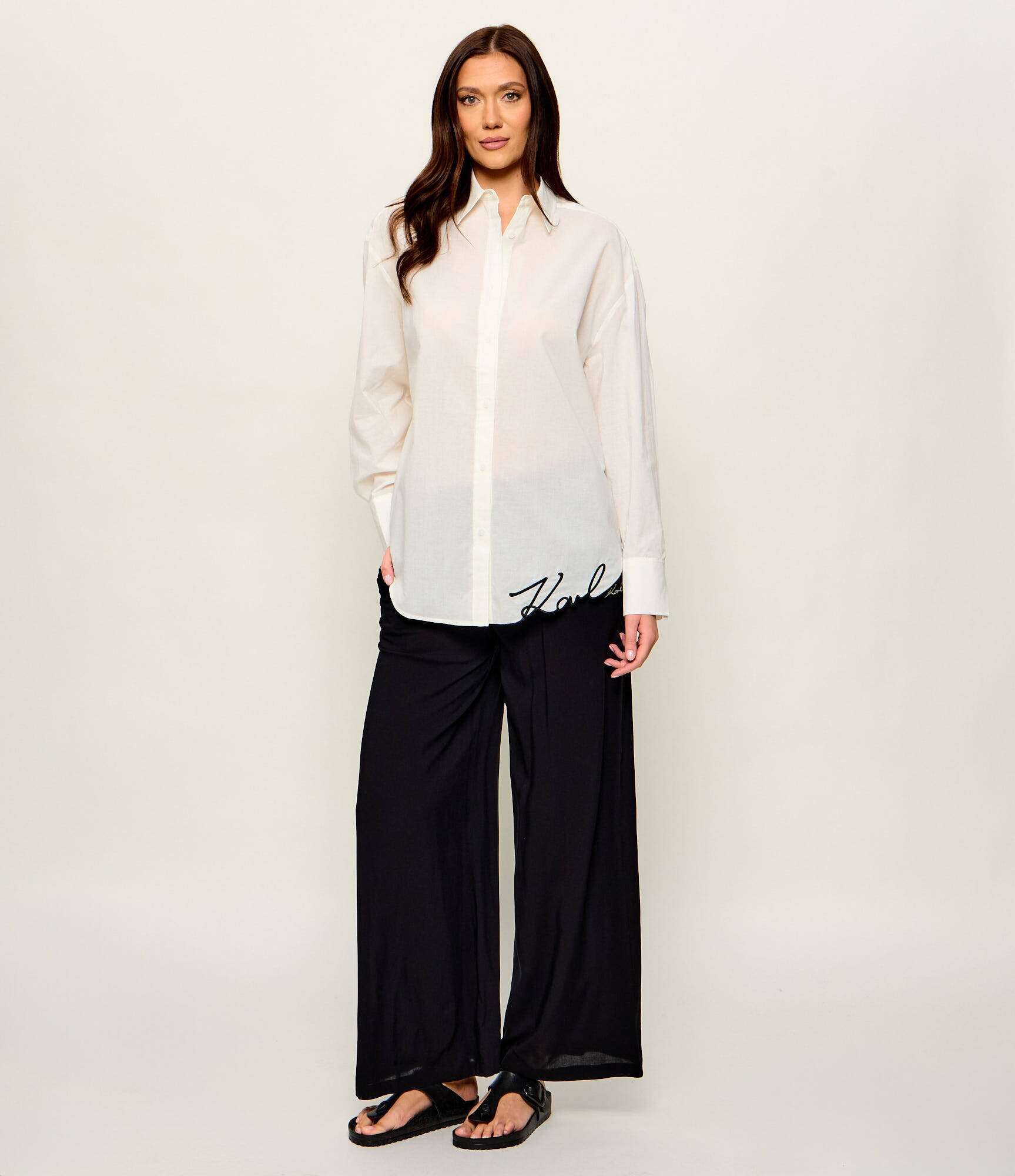 Karl Lagerfeld Jeans Cămașă | Oversize fit