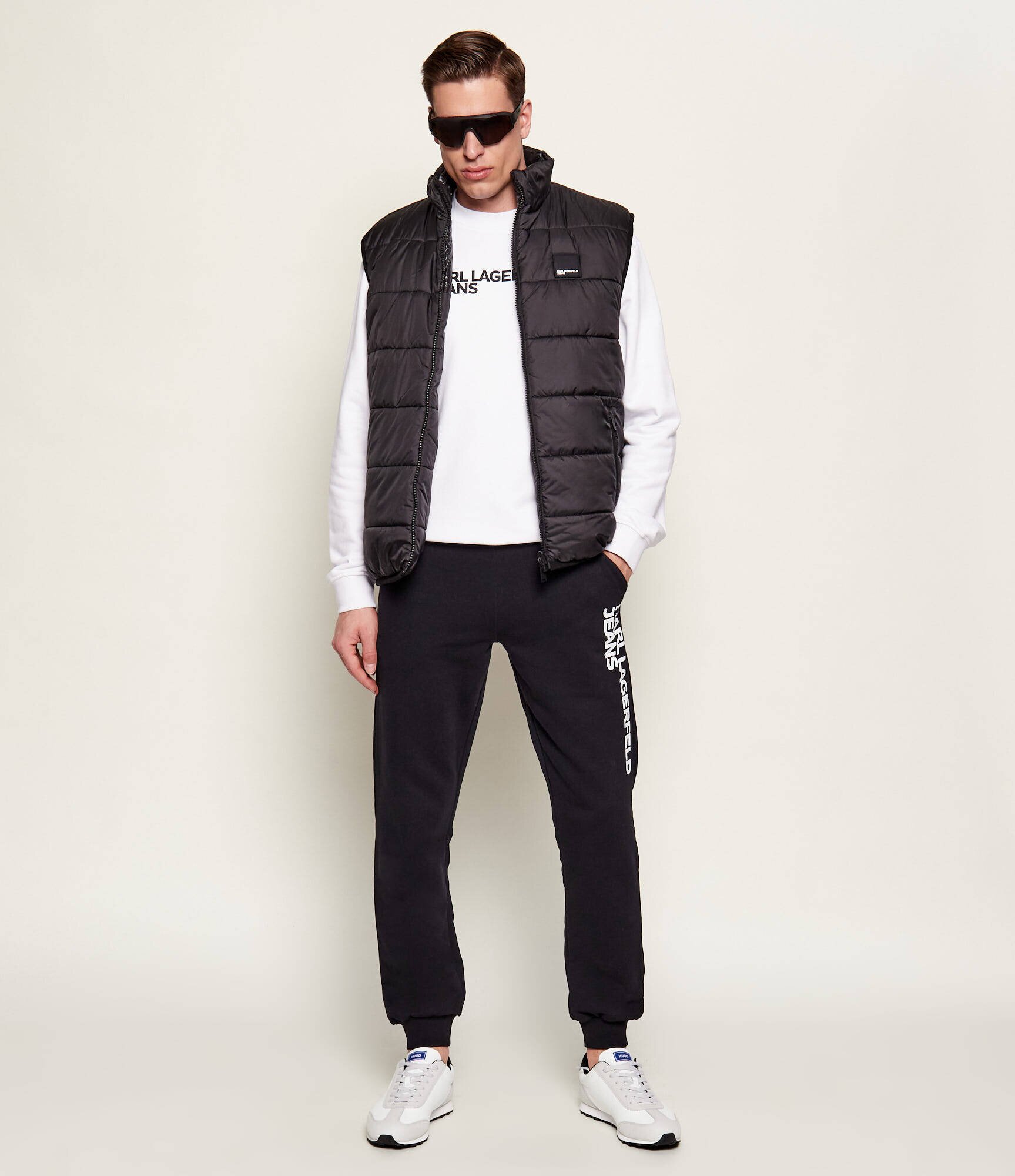 Karl Lagerfeld Jeans Cu două fețe vestă | regular fit
