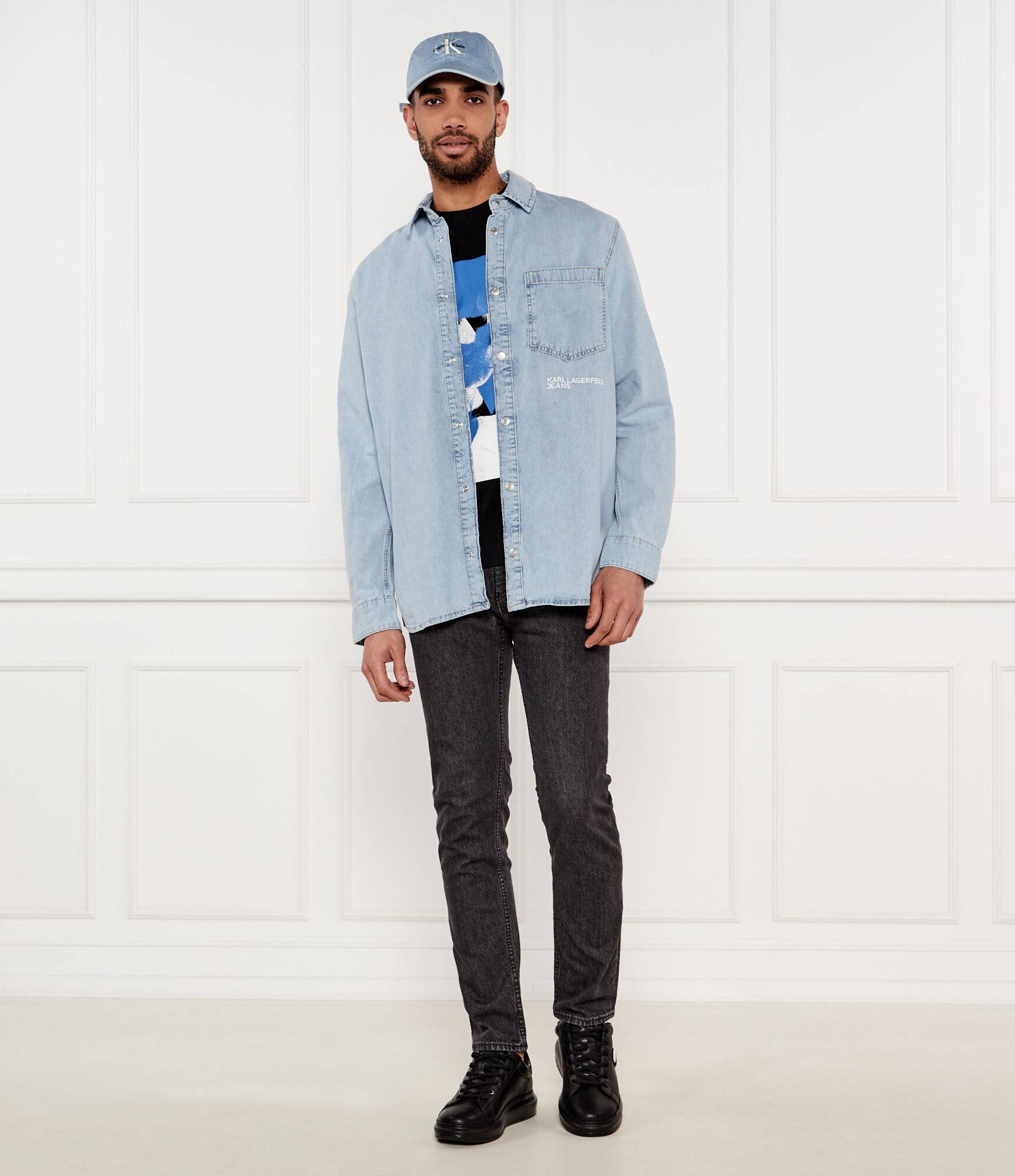 Karl Lagerfeld Jeans De blugi cămașă | Regular Fit