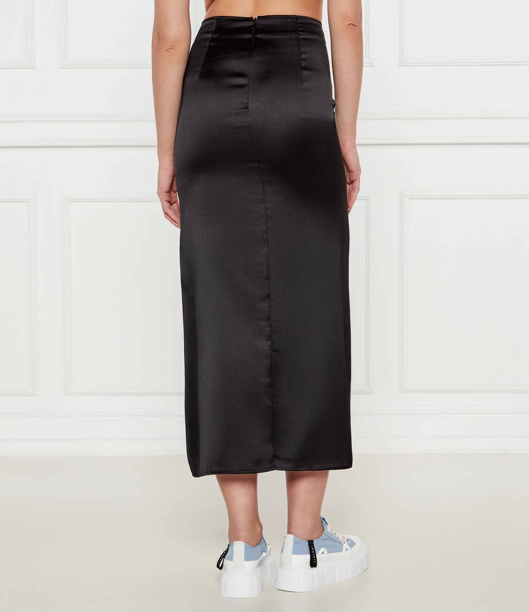 Karl Lagerfeld Jeans De satin fustă