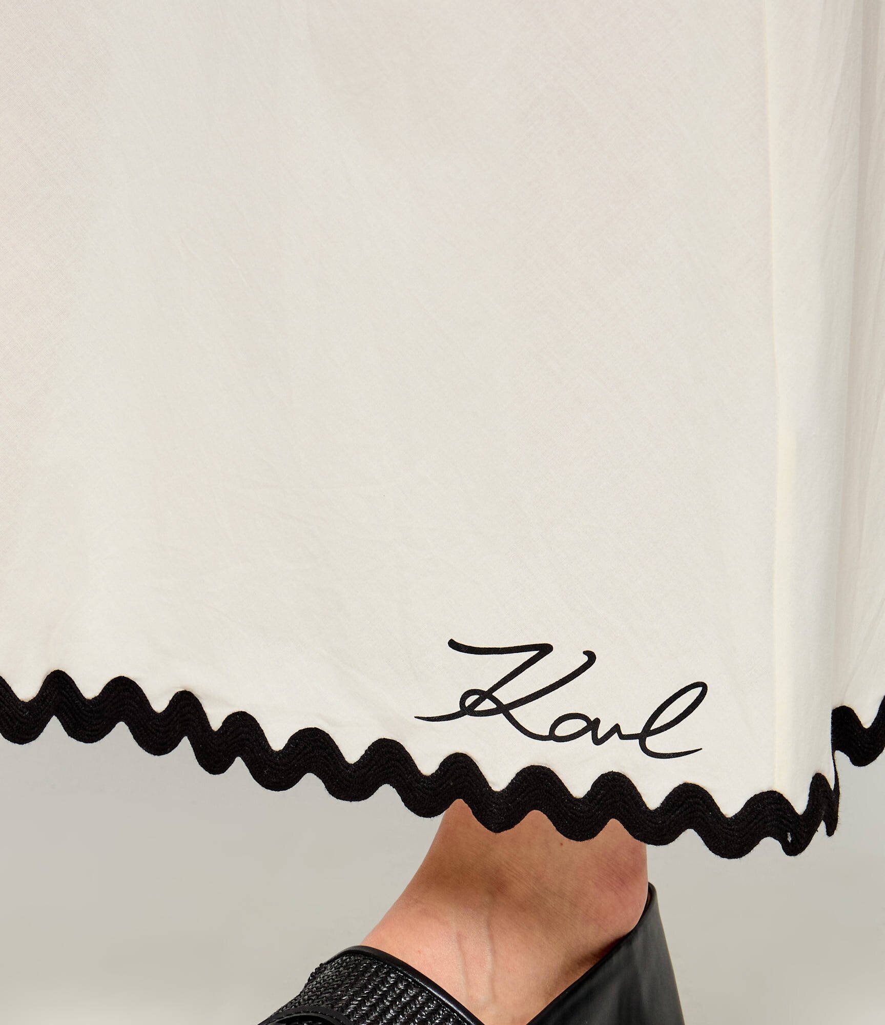 Karl Lagerfeld Jeans Fustă Signature Scallop
