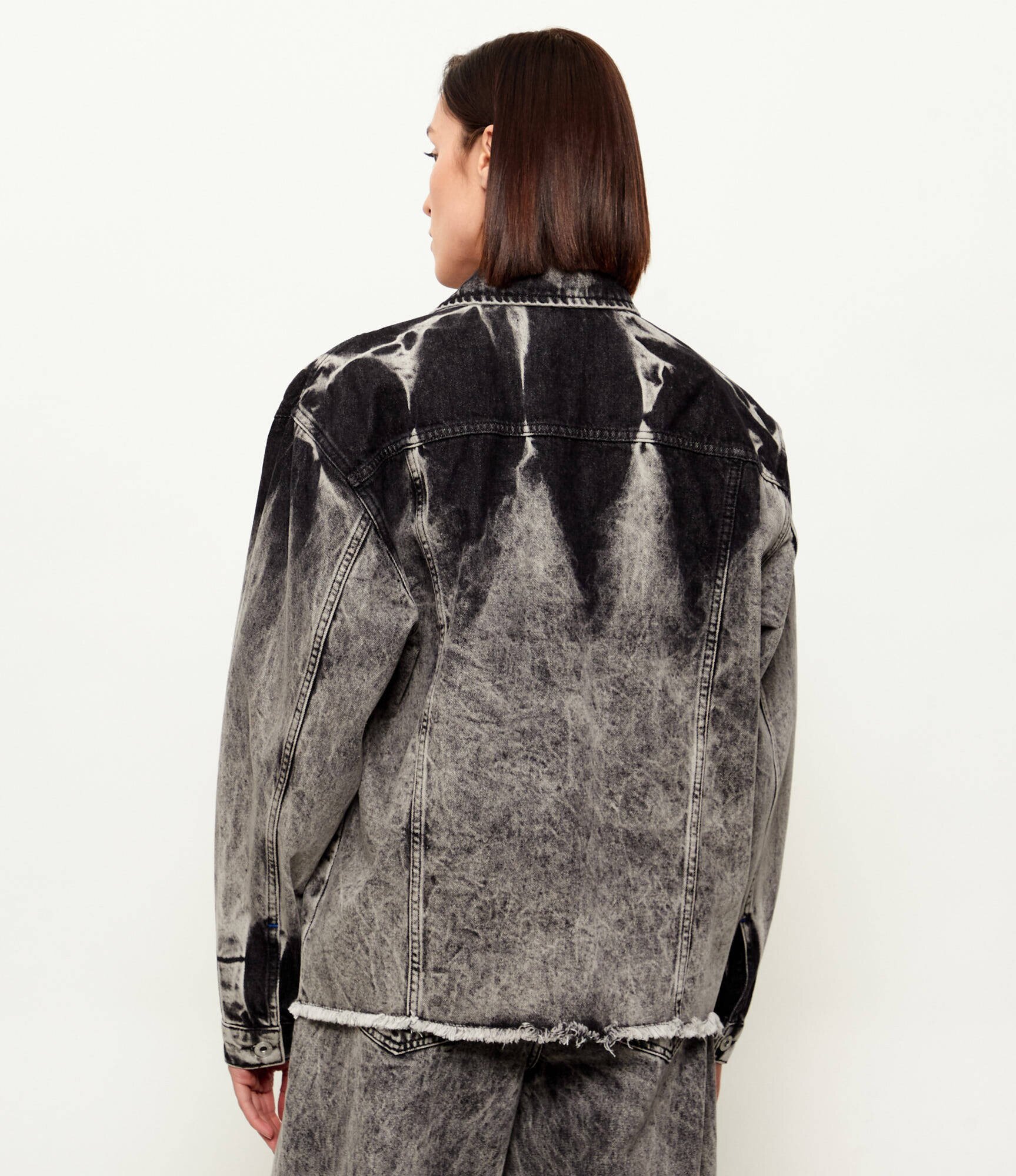 Karl Lagerfeld Jeans Geacă de blug | Relaxed fit