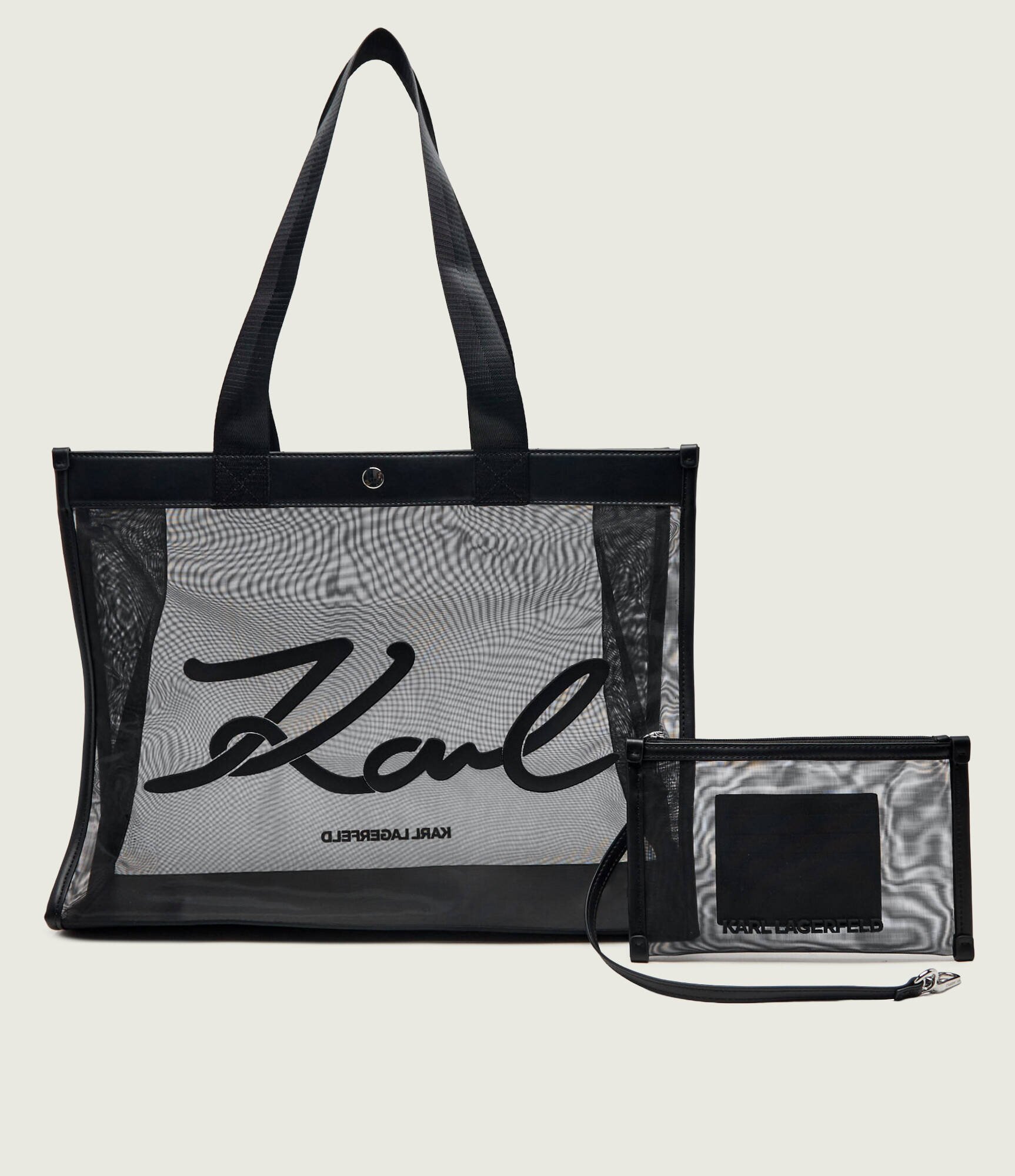 Karl Lagerfeld Jeans Geantă de plajă + borsetă K/Signature