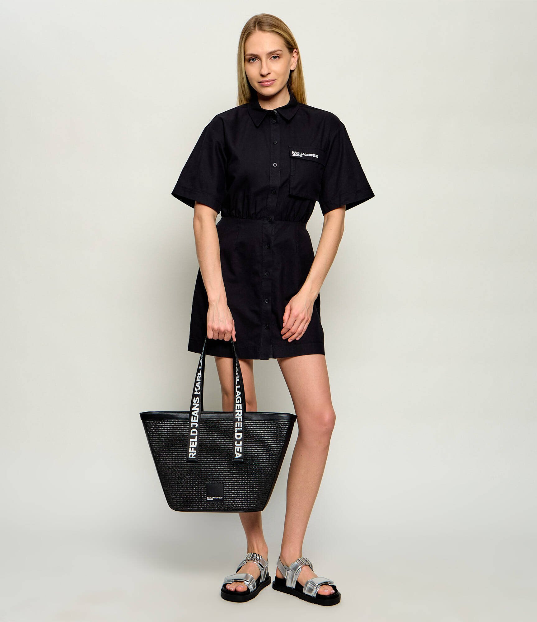 Karl Lagerfeld Jeans Geantă shopper Box Logo