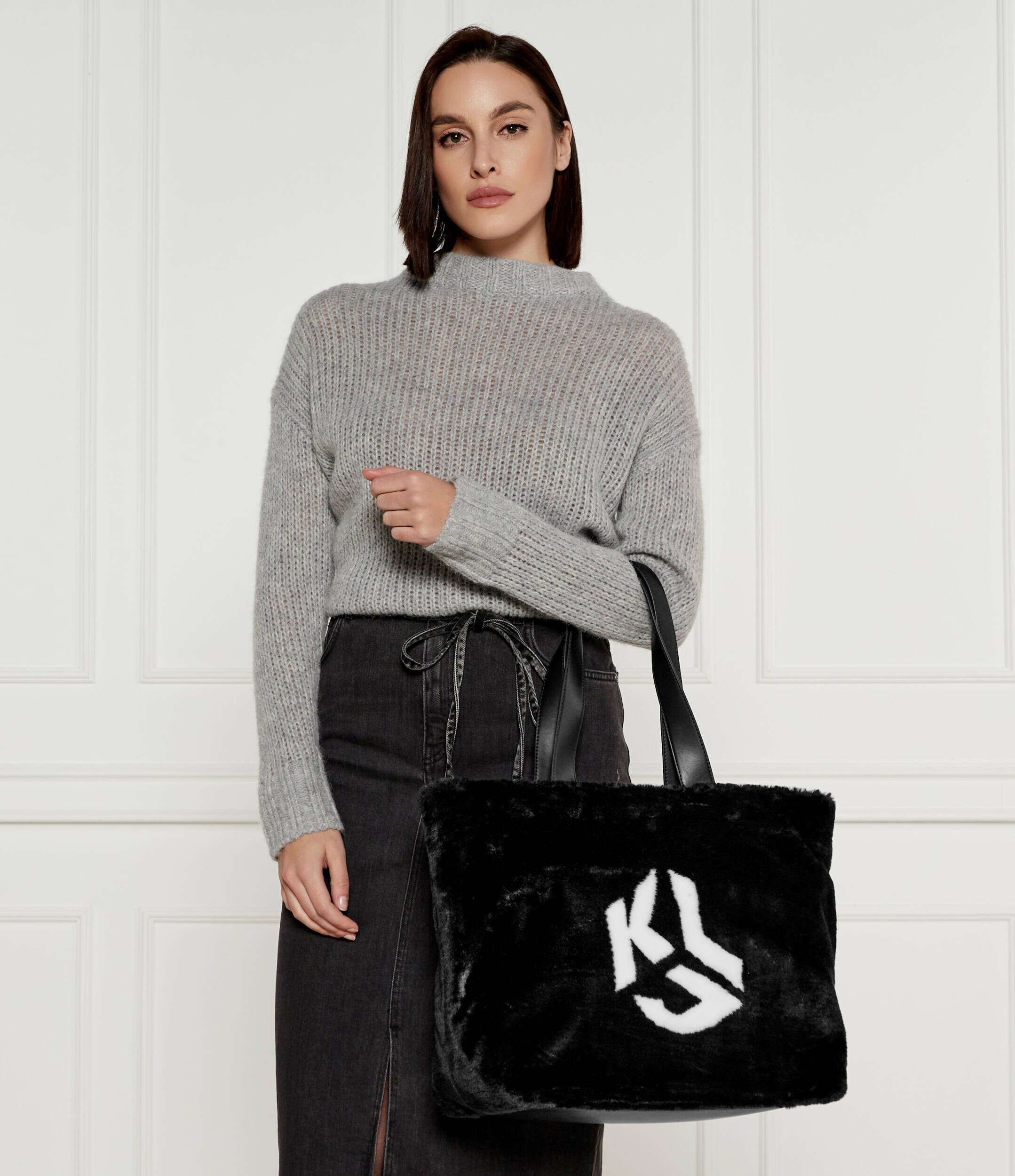 Karl Lagerfeld Jeans Geantă shopper | shearling