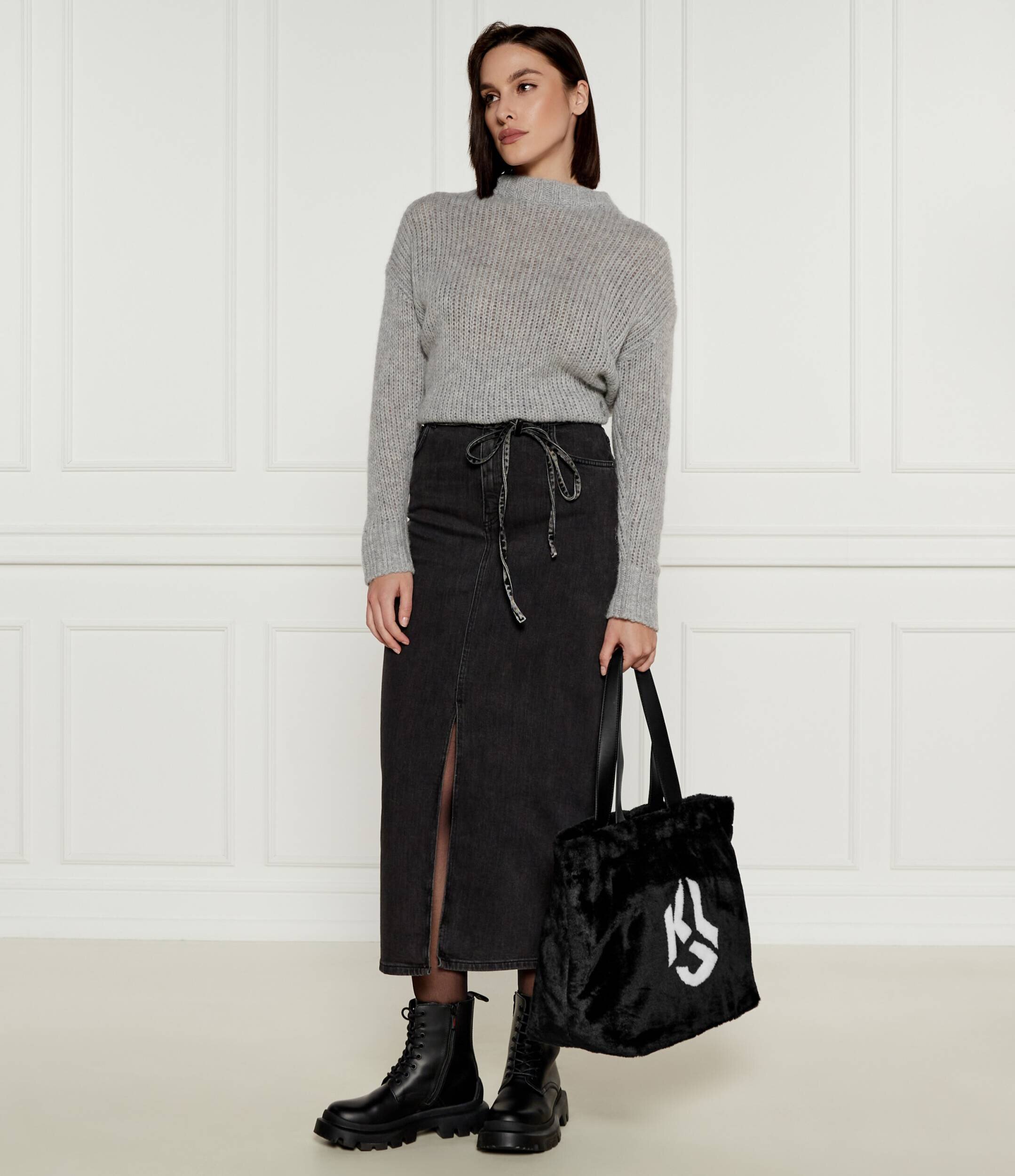 Karl Lagerfeld Jeans Geantă shopper | shearling