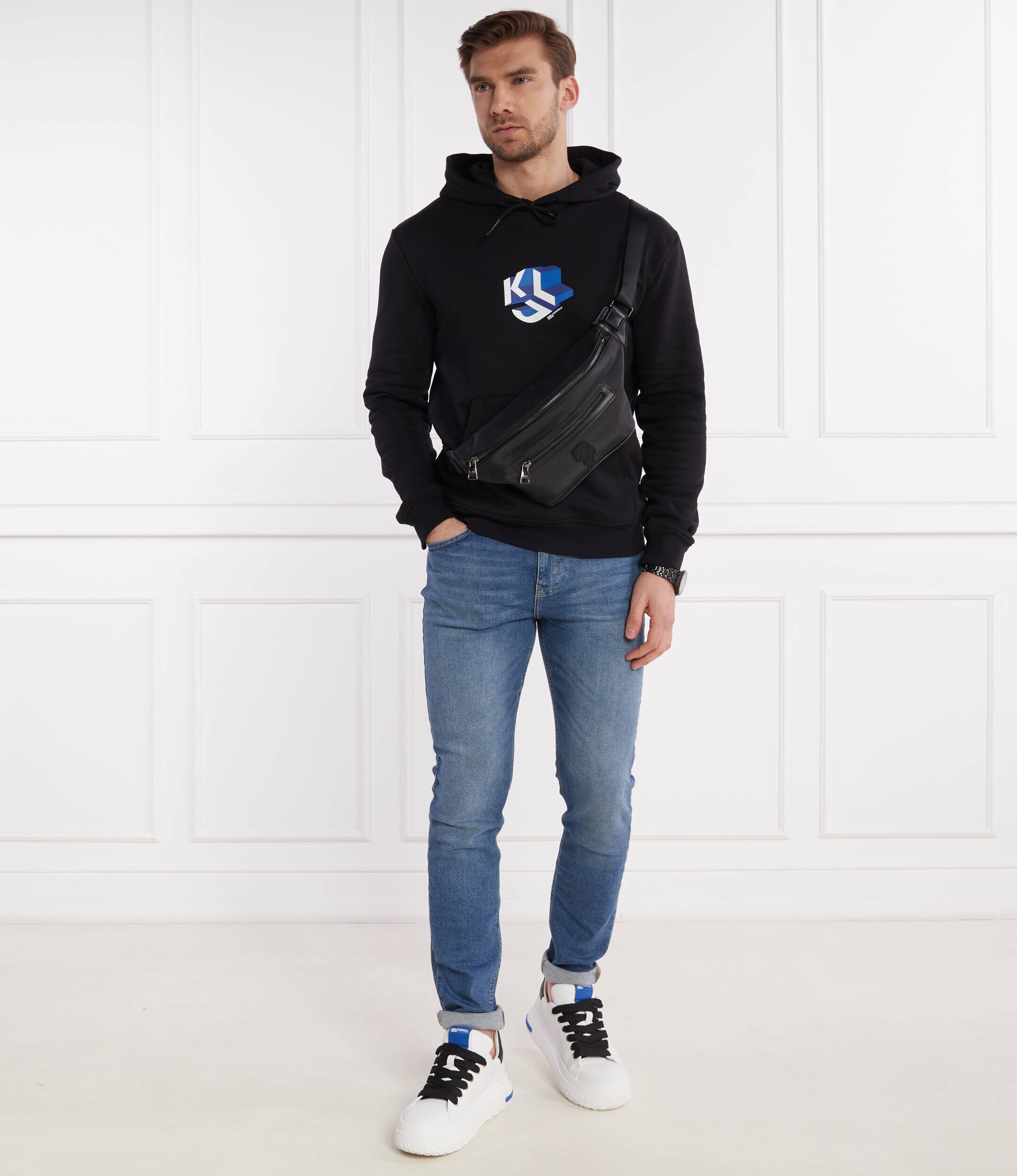 Karl Lagerfeld Jeans Hanorac monogram | Regular Fit