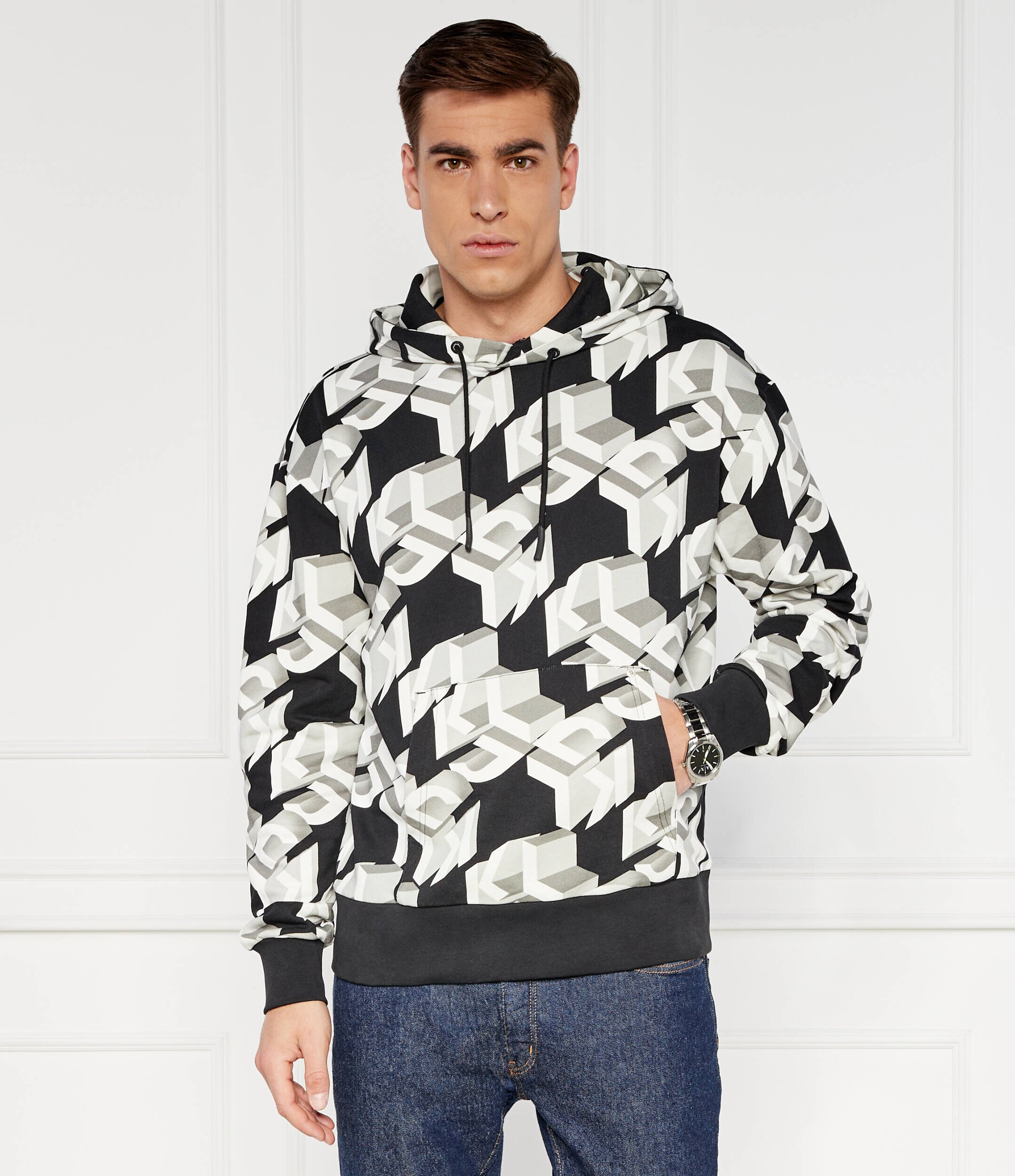 Karl Lagerfeld Jeans Hanorac | Relaxed fit