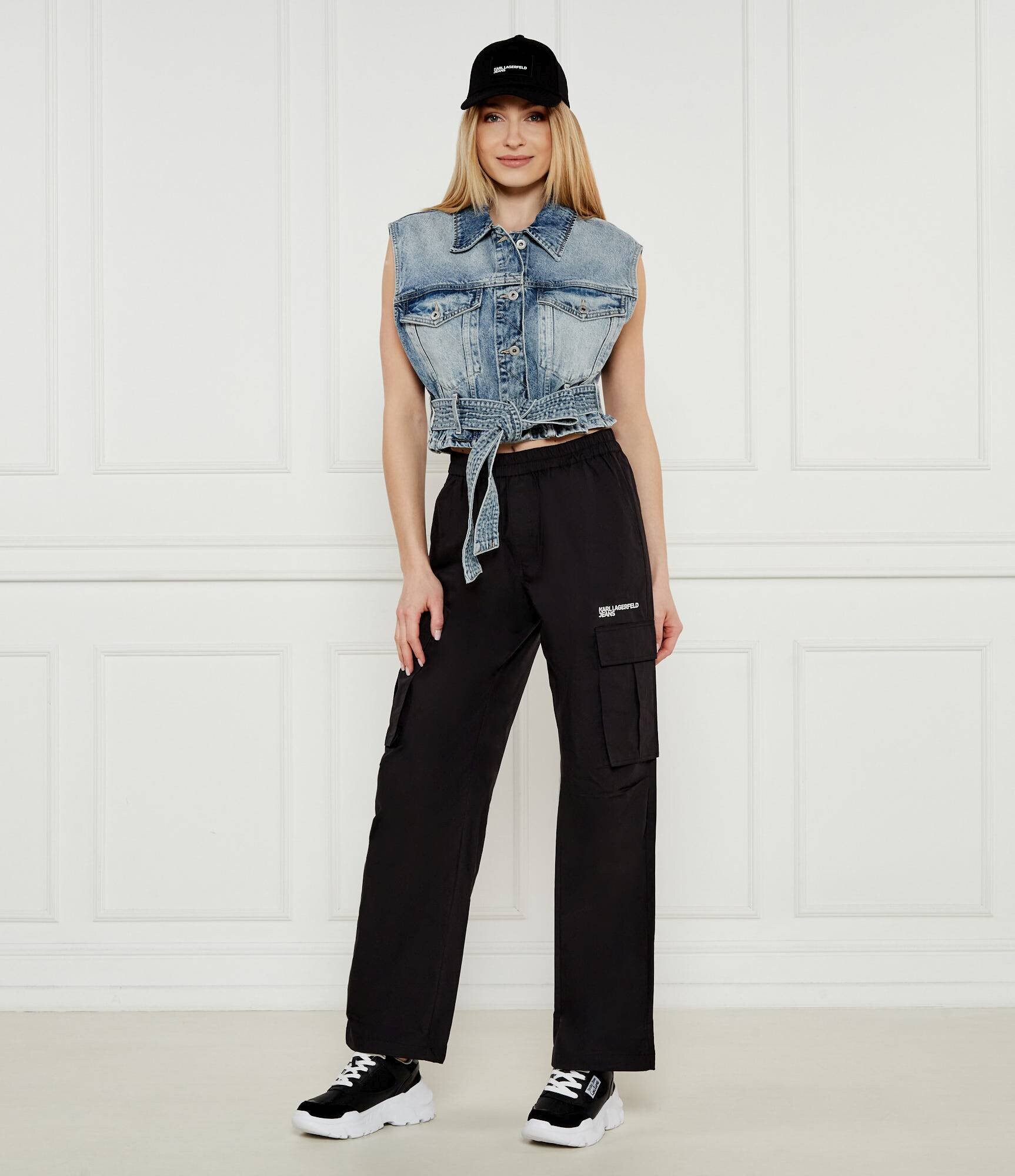 Karl Lagerfeld Jeans Pantaloni cargo | flare fit