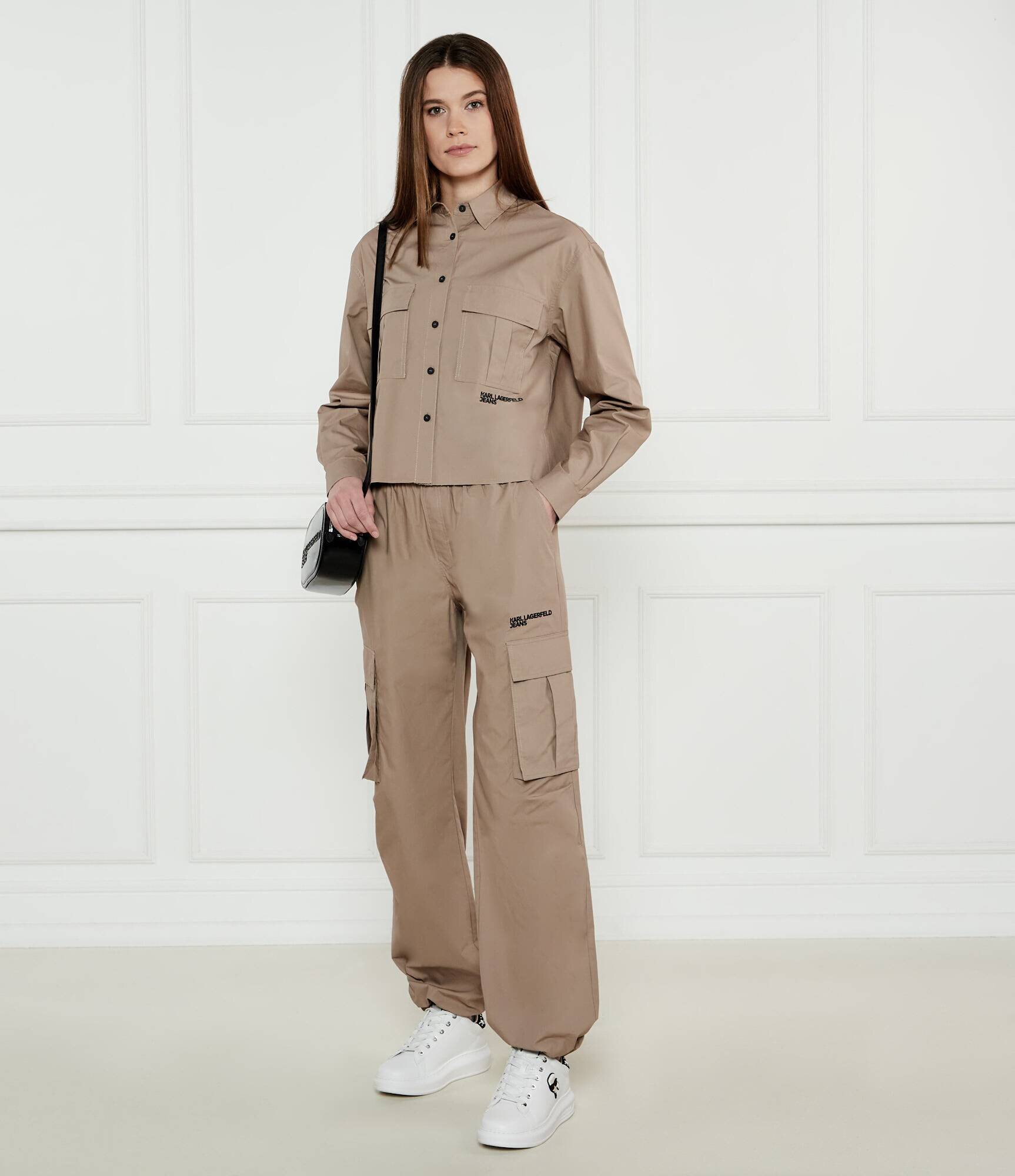 Karl Lagerfeld Jeans Pantaloni cargo | flare fit