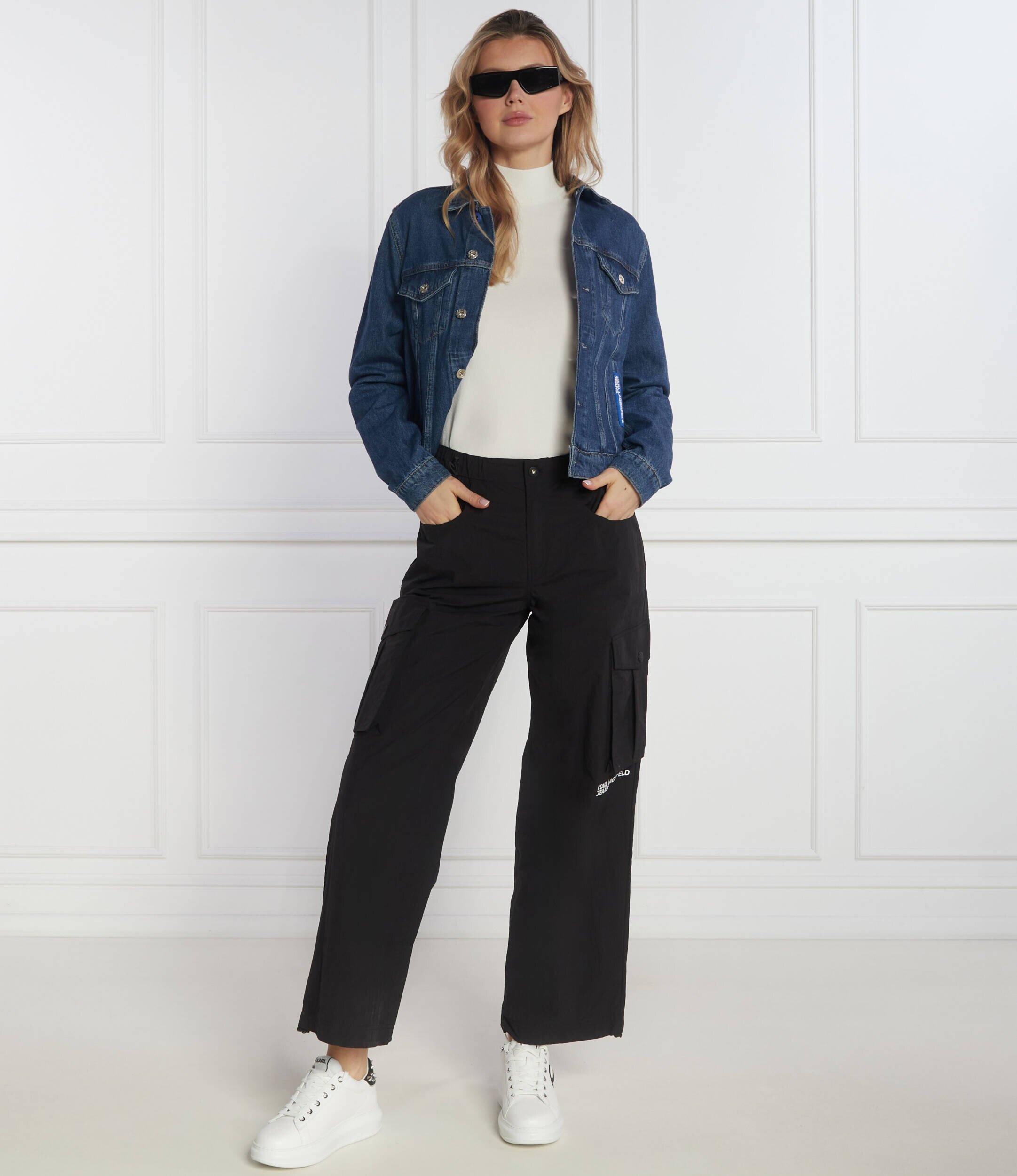 Karl Lagerfeld Jeans Pantaloni cargo | Loose fit