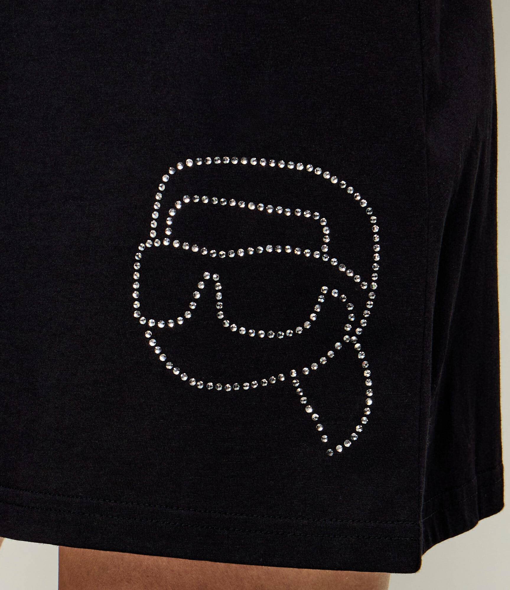 Karl Lagerfeld Jeans Rochie Ikon Rhinestone