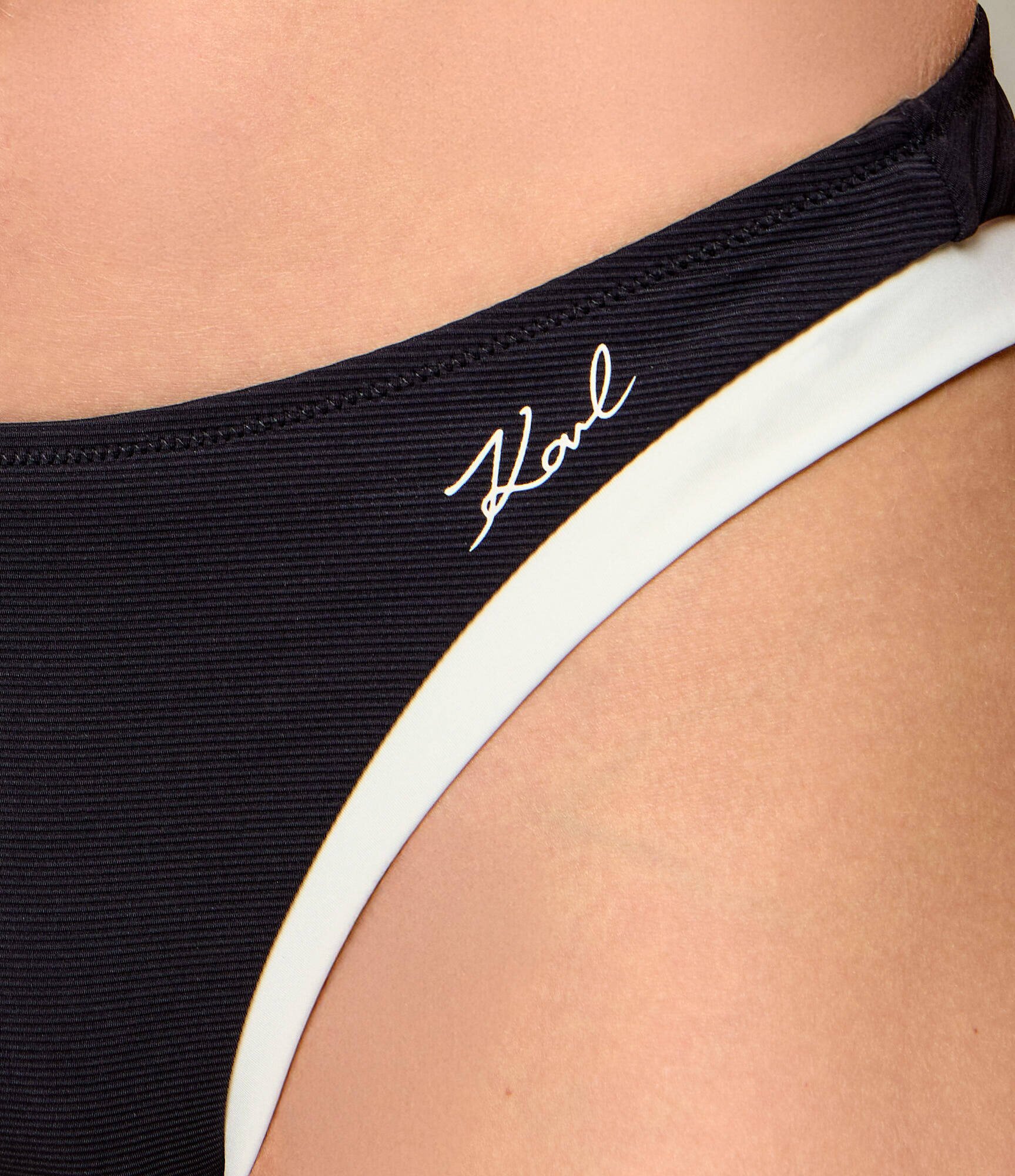 Karl Lagerfeld Jeans Slip de baie Signature Cheeky