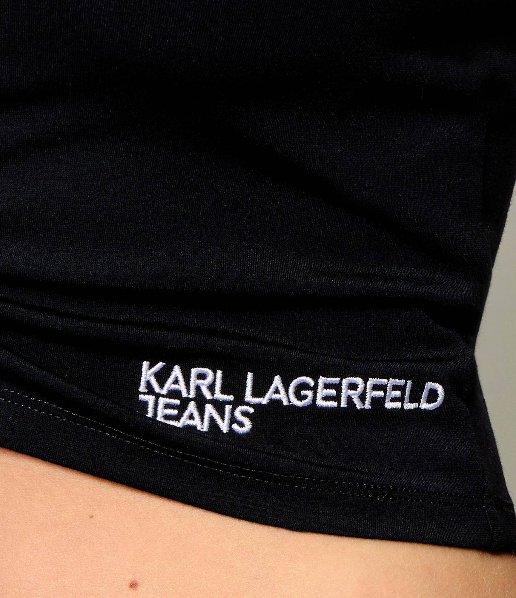 Karl Lagerfeld Jeans Top | Cropped Fit
