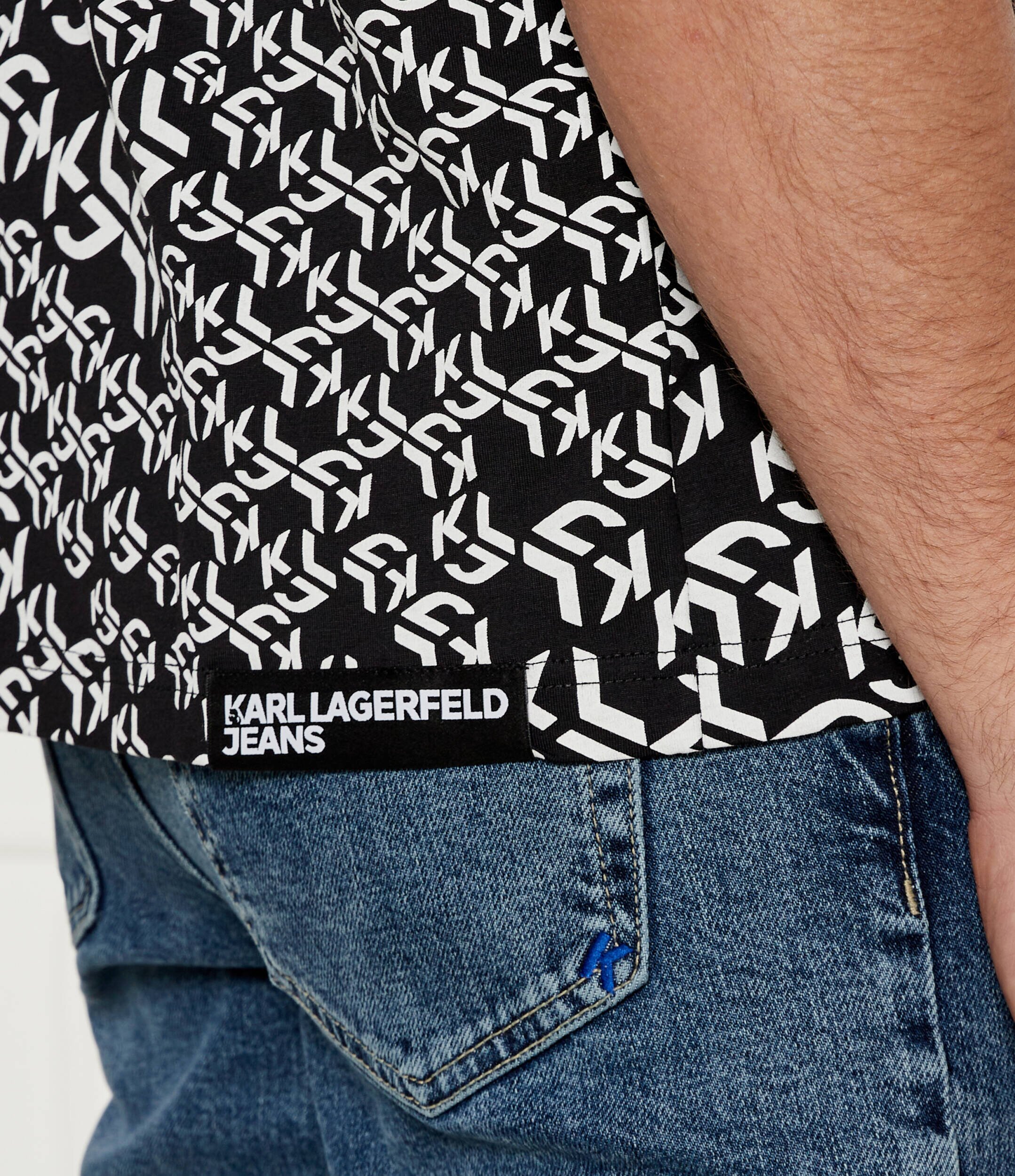 Karl Lagerfeld Jeans Tricou | Regular Fit