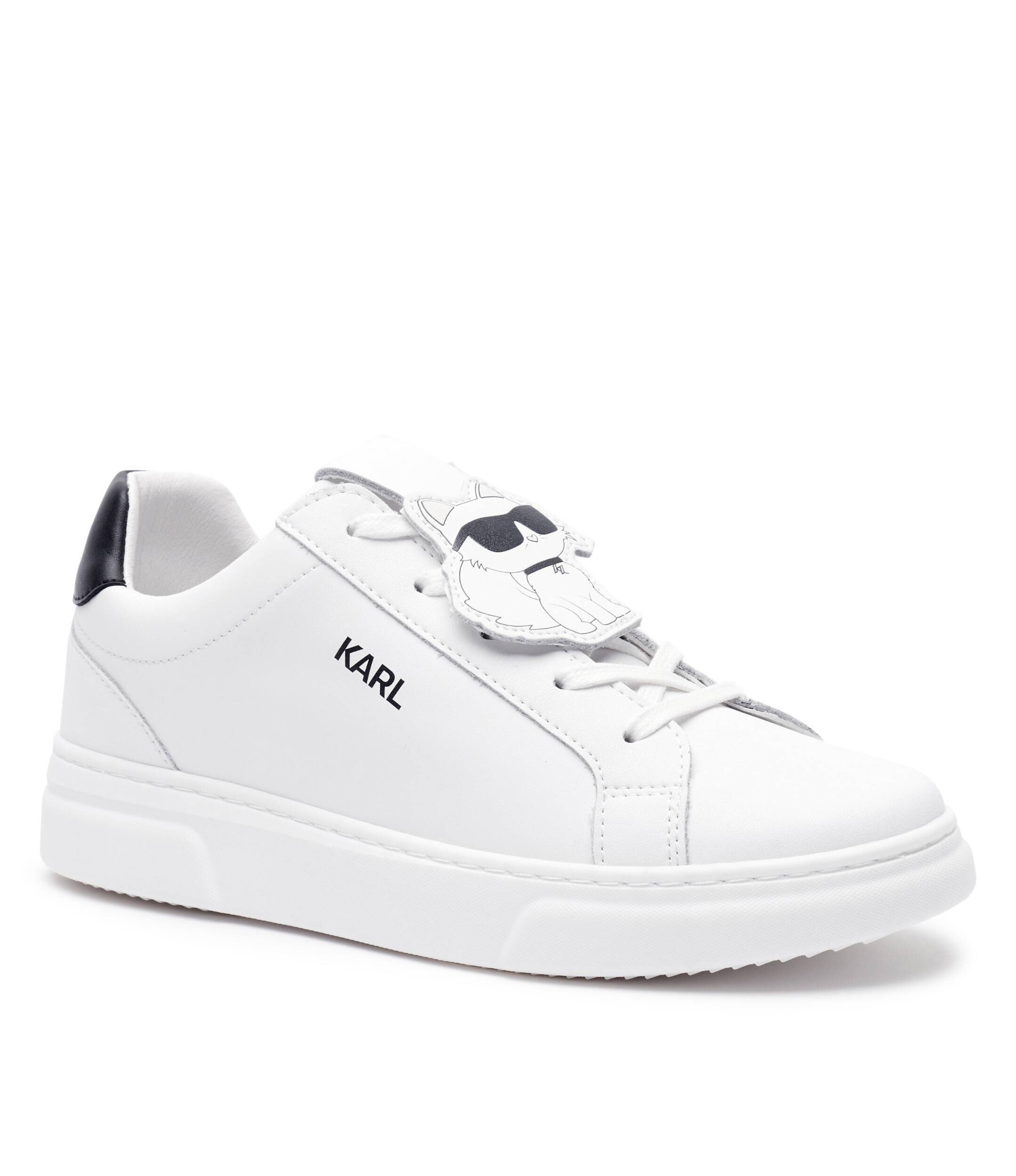 KARL LAGERFELD KIDS De piele sneakers