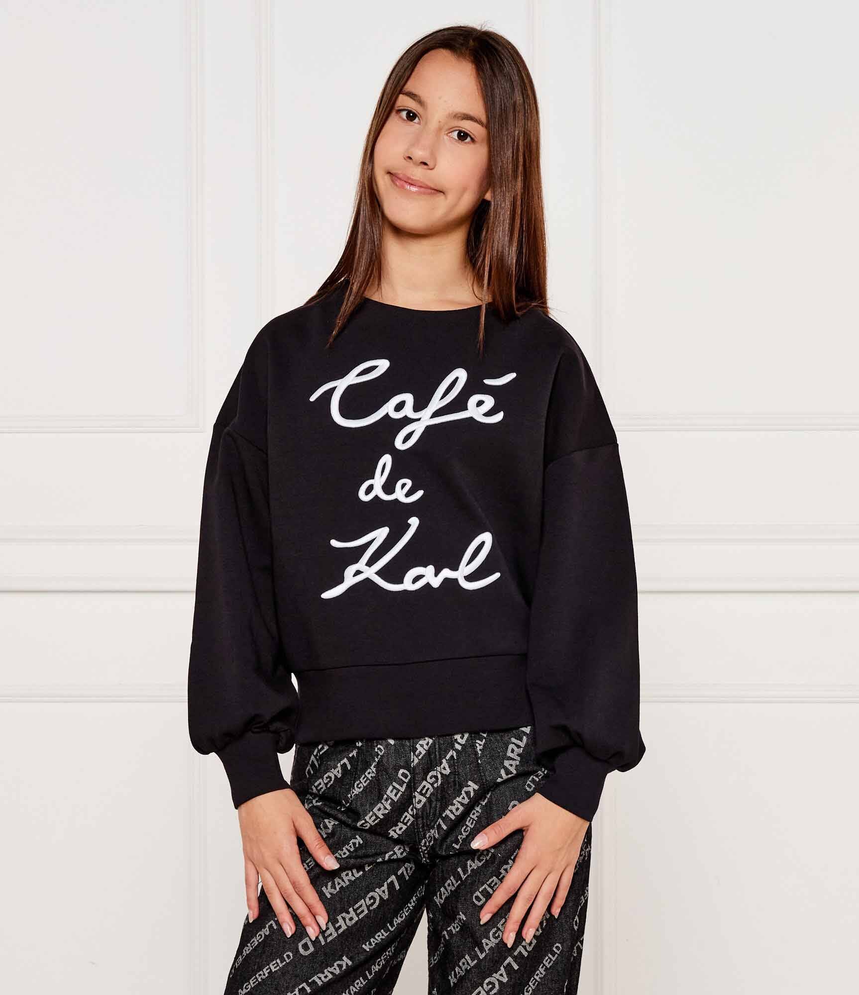 KARL LAGERFELD KIDS Hanorac CAFÉ DE KARL | Regular Fit