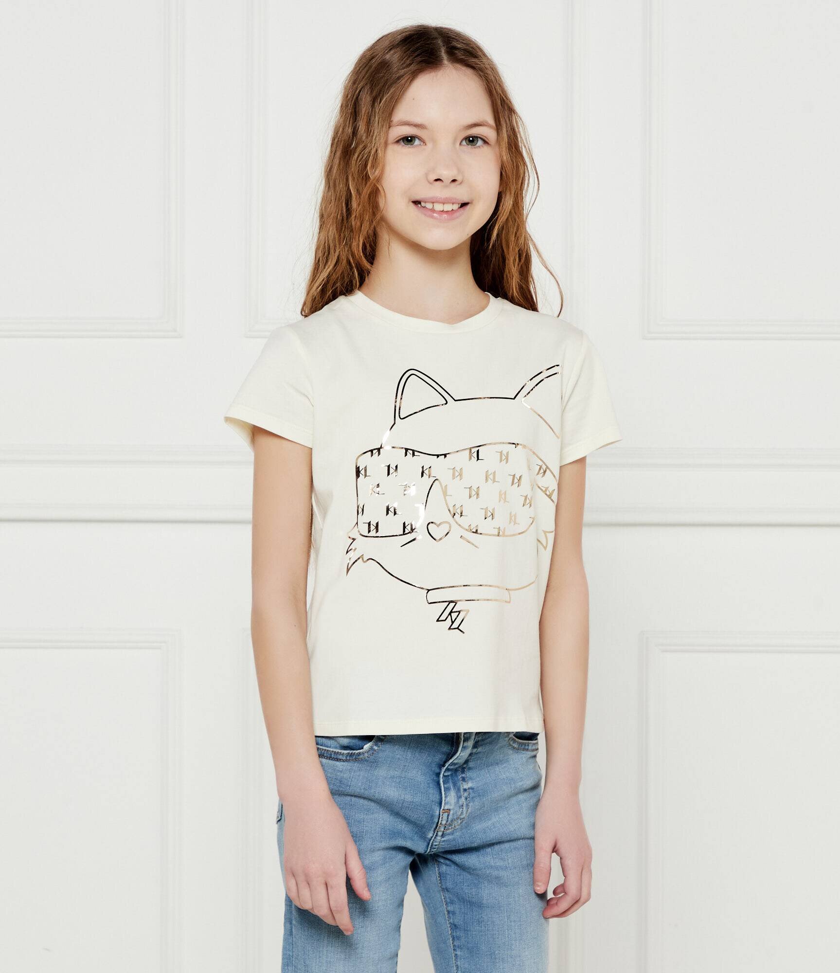KARL LAGERFELD KIDS Tricou | Regular Fit