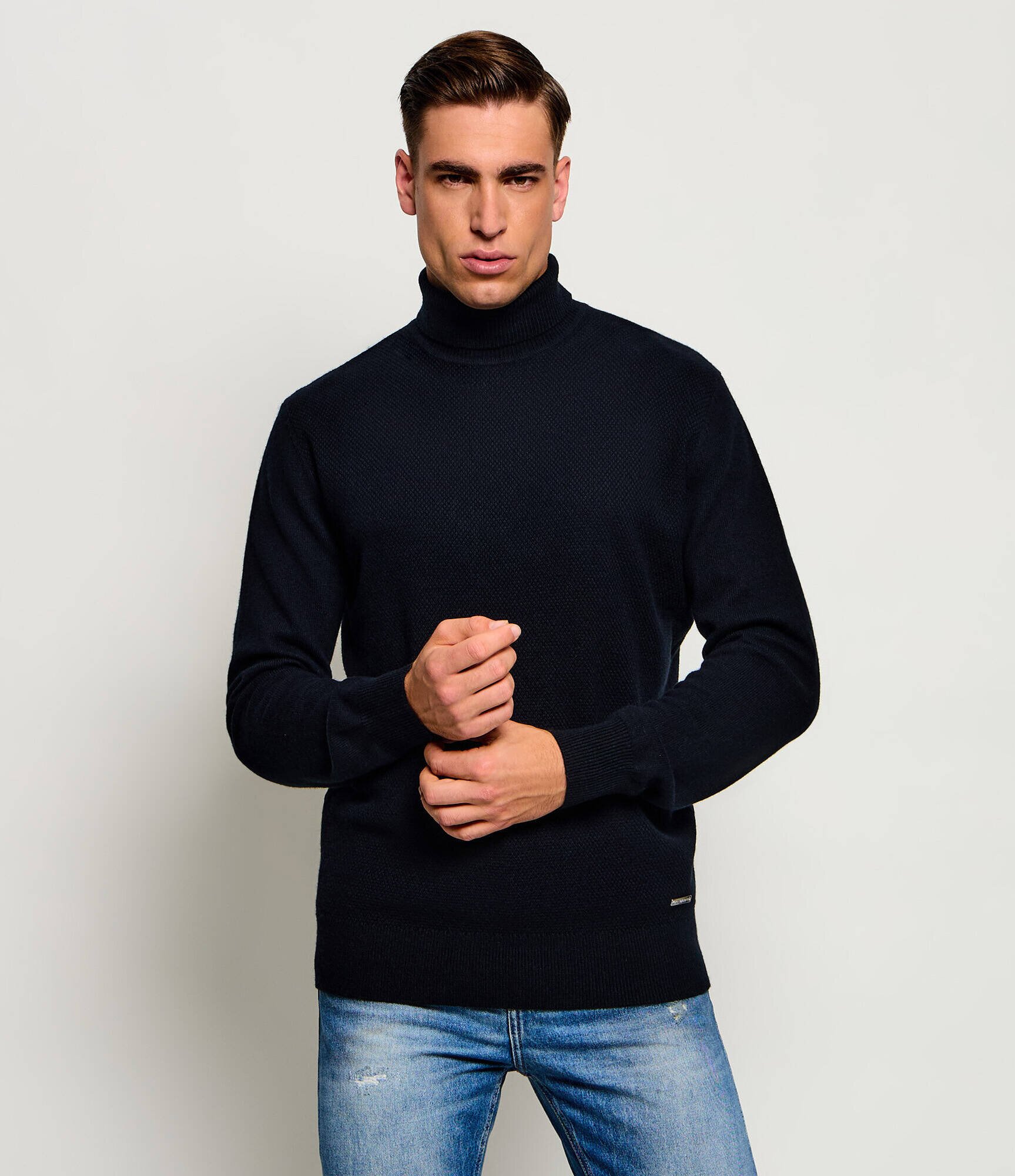 Karl Lagerfeld Maletă | regular fit cu adaos de lână