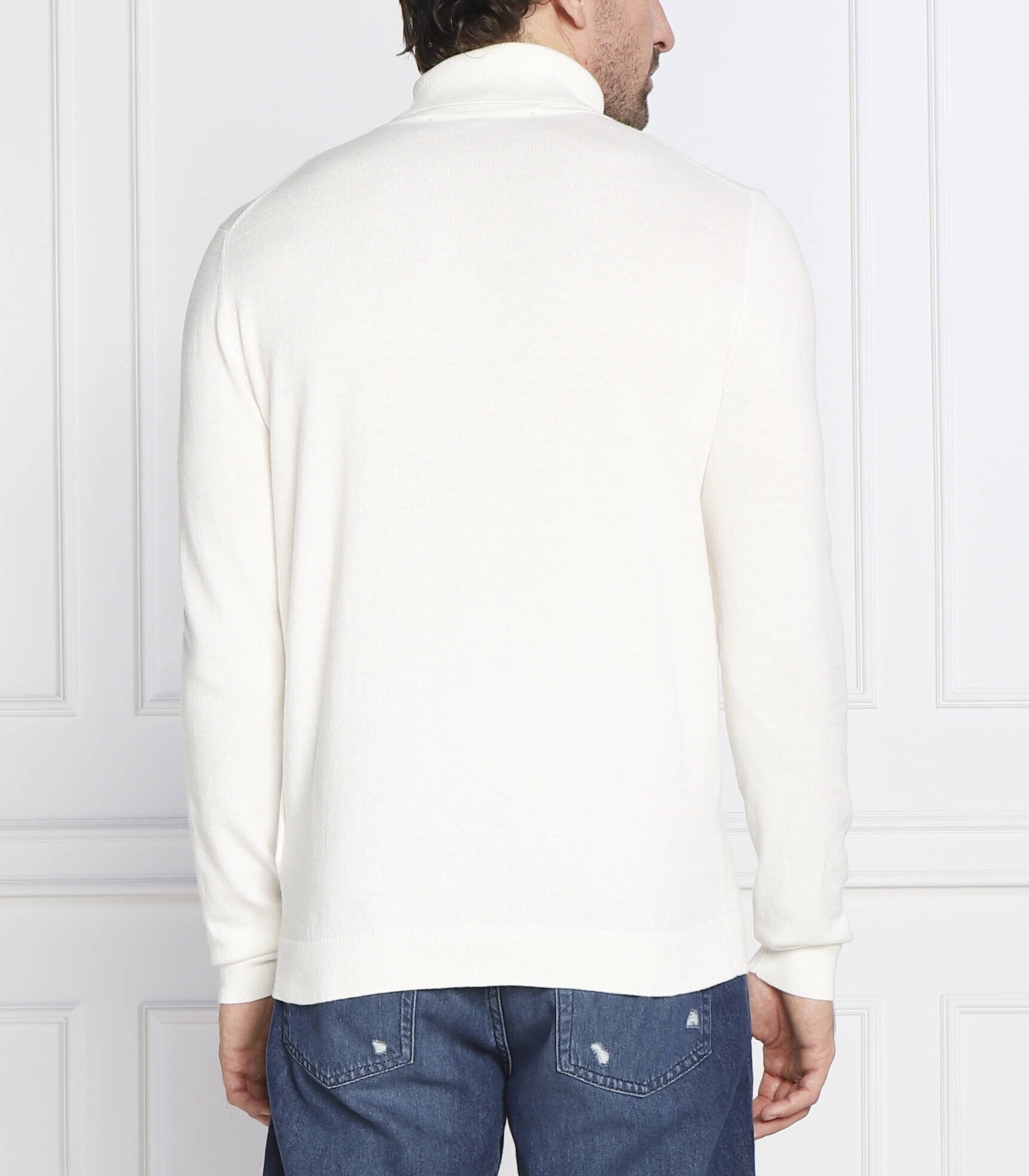 Karl Lagerfeld Maletă | Slim Fit cu adaos de lână