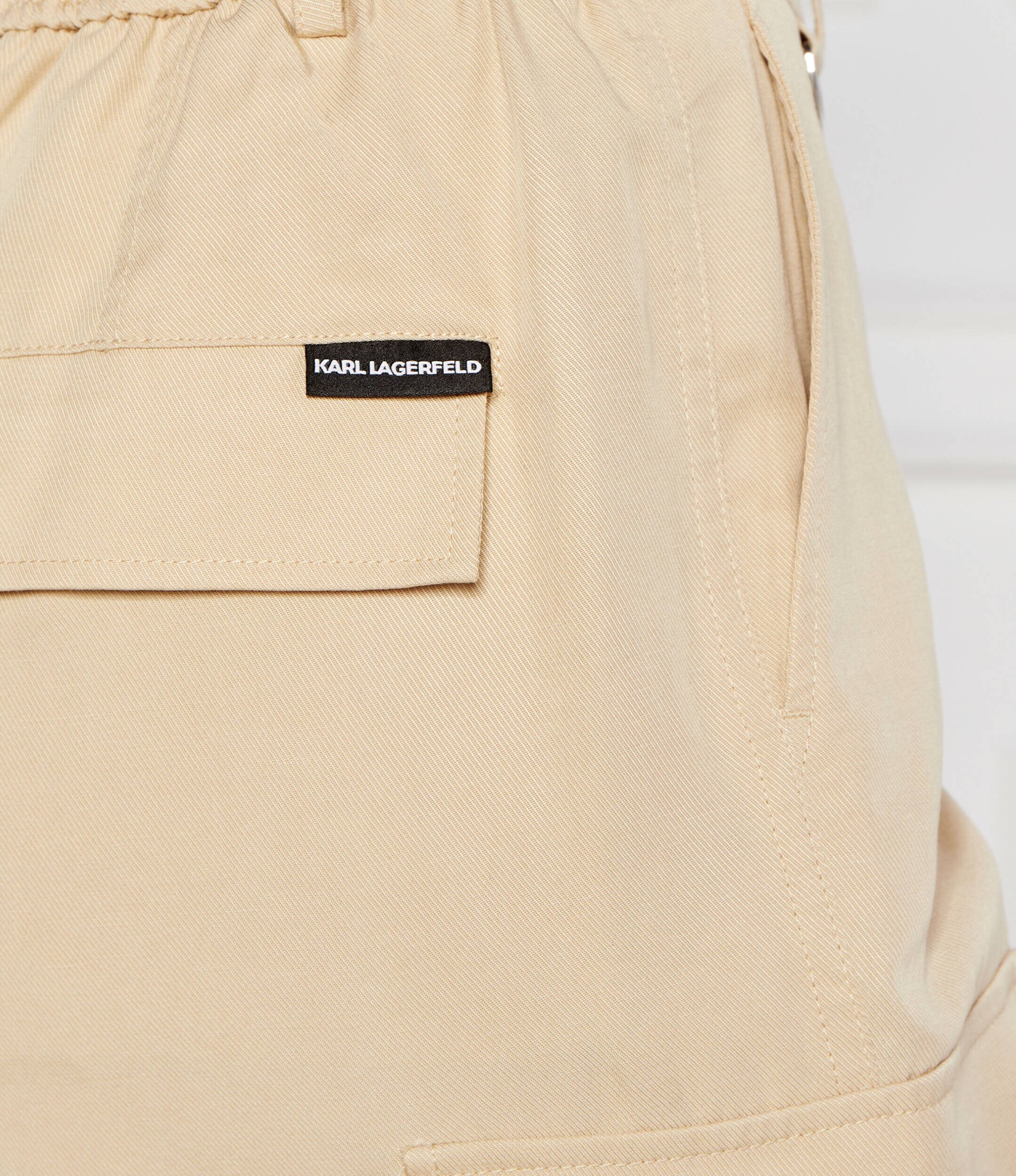 Karl Lagerfeld Pantaloni cargo | Relaxed fit | cu adaos de in
