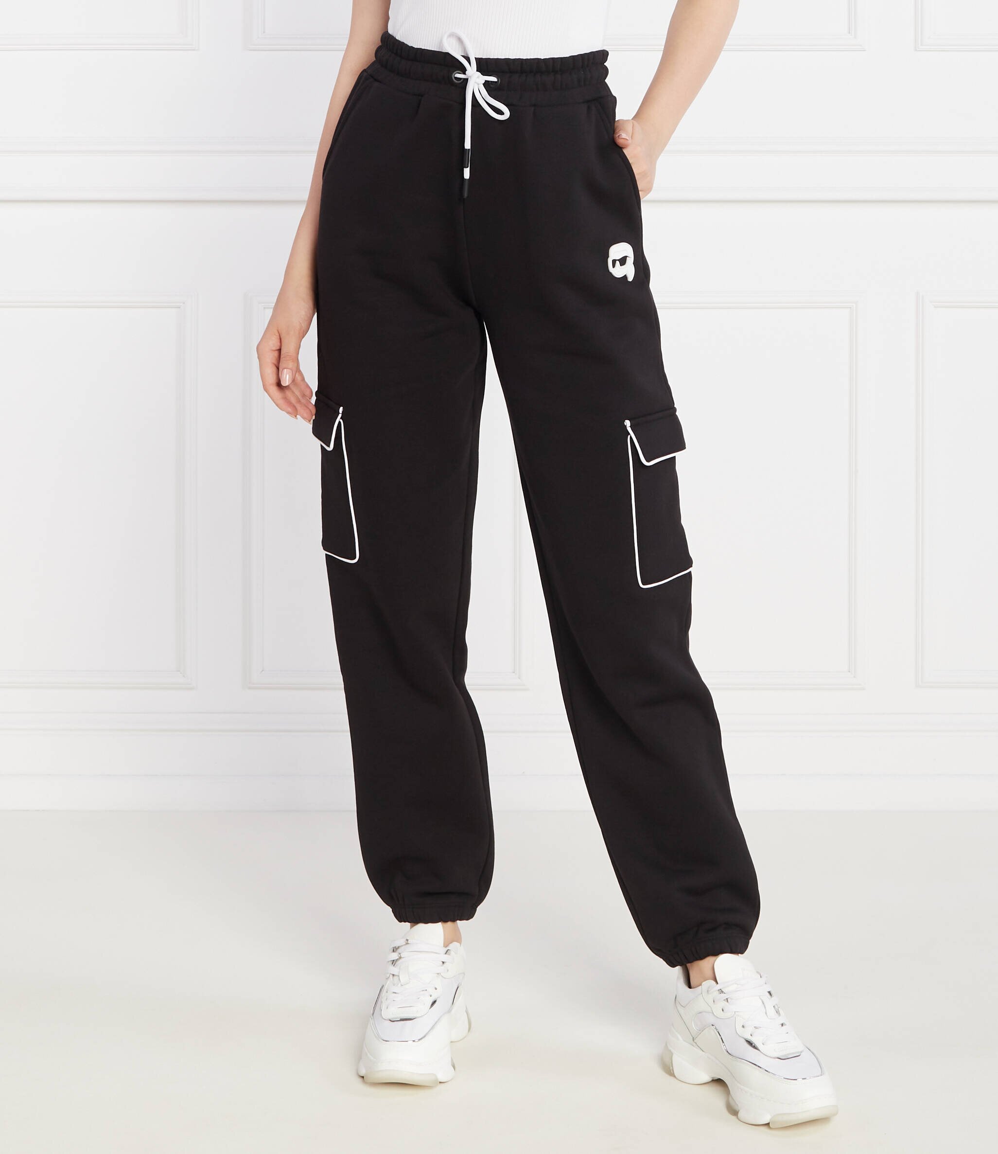Karl Lagerfeld Pantaloni de trening ikonik 2.0 | Loose fit