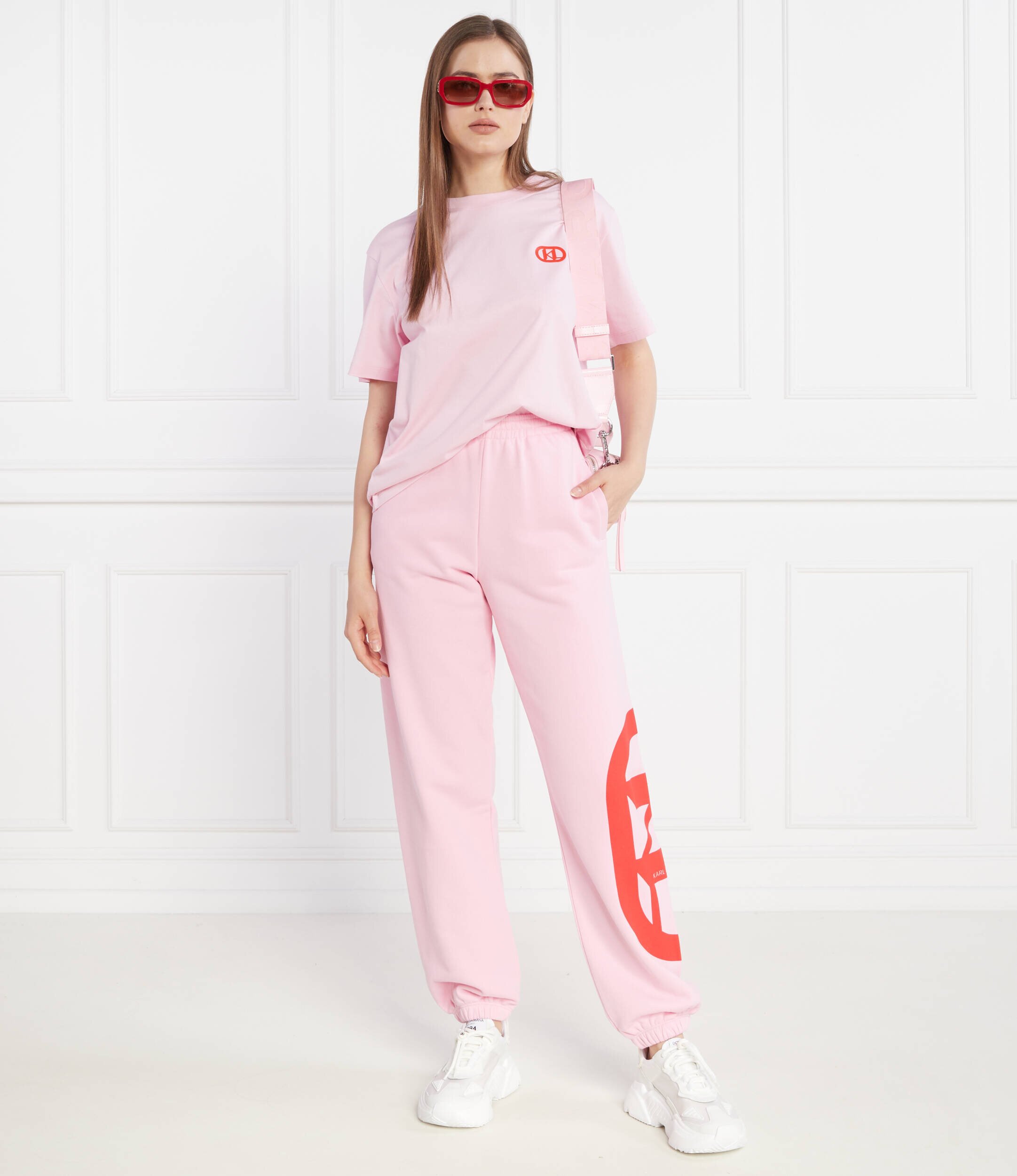 Karl Lagerfeld Pantaloni de trening kl logo | Regular Fit