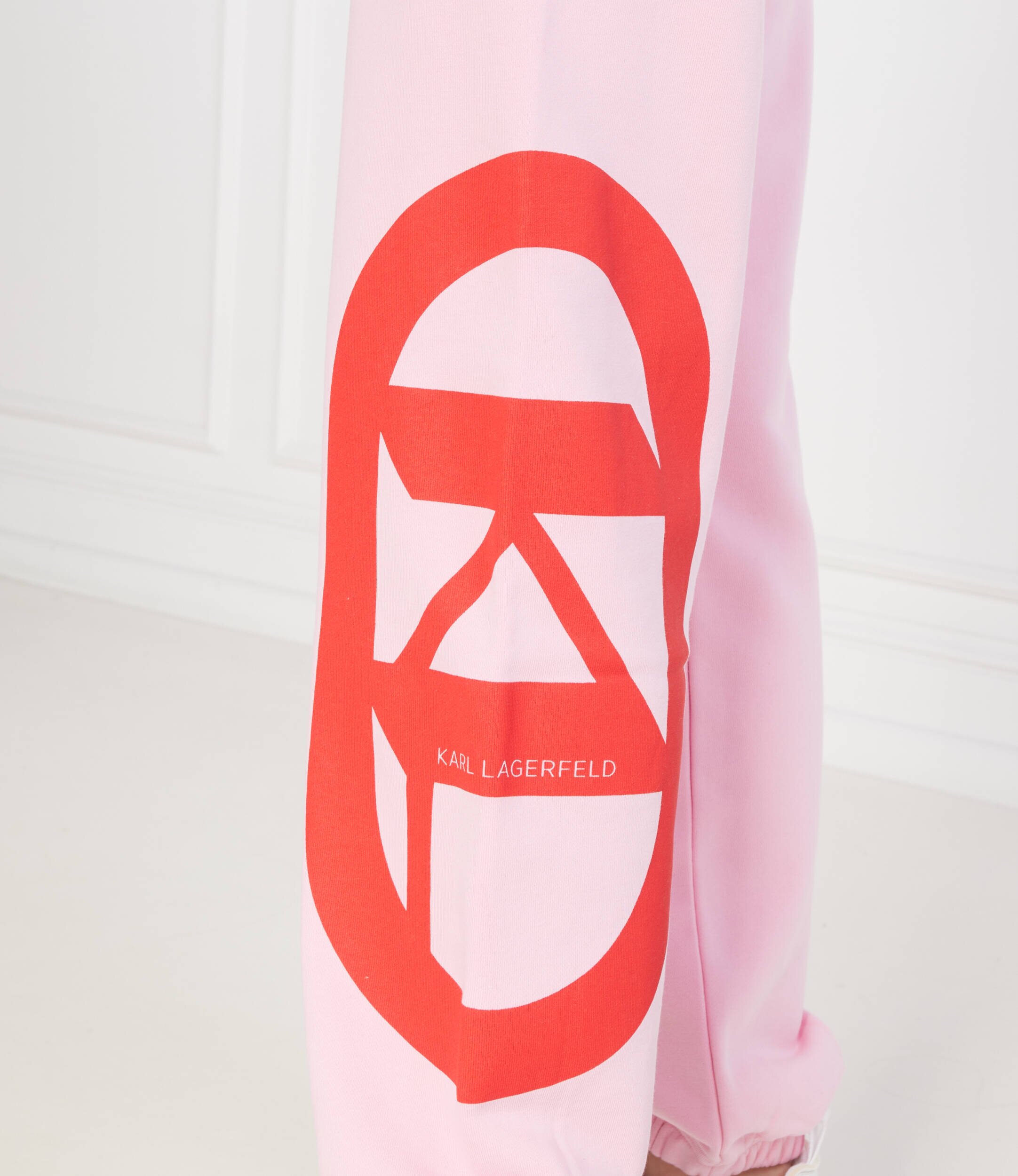 Karl Lagerfeld Pantaloni de trening kl logo | Regular Fit