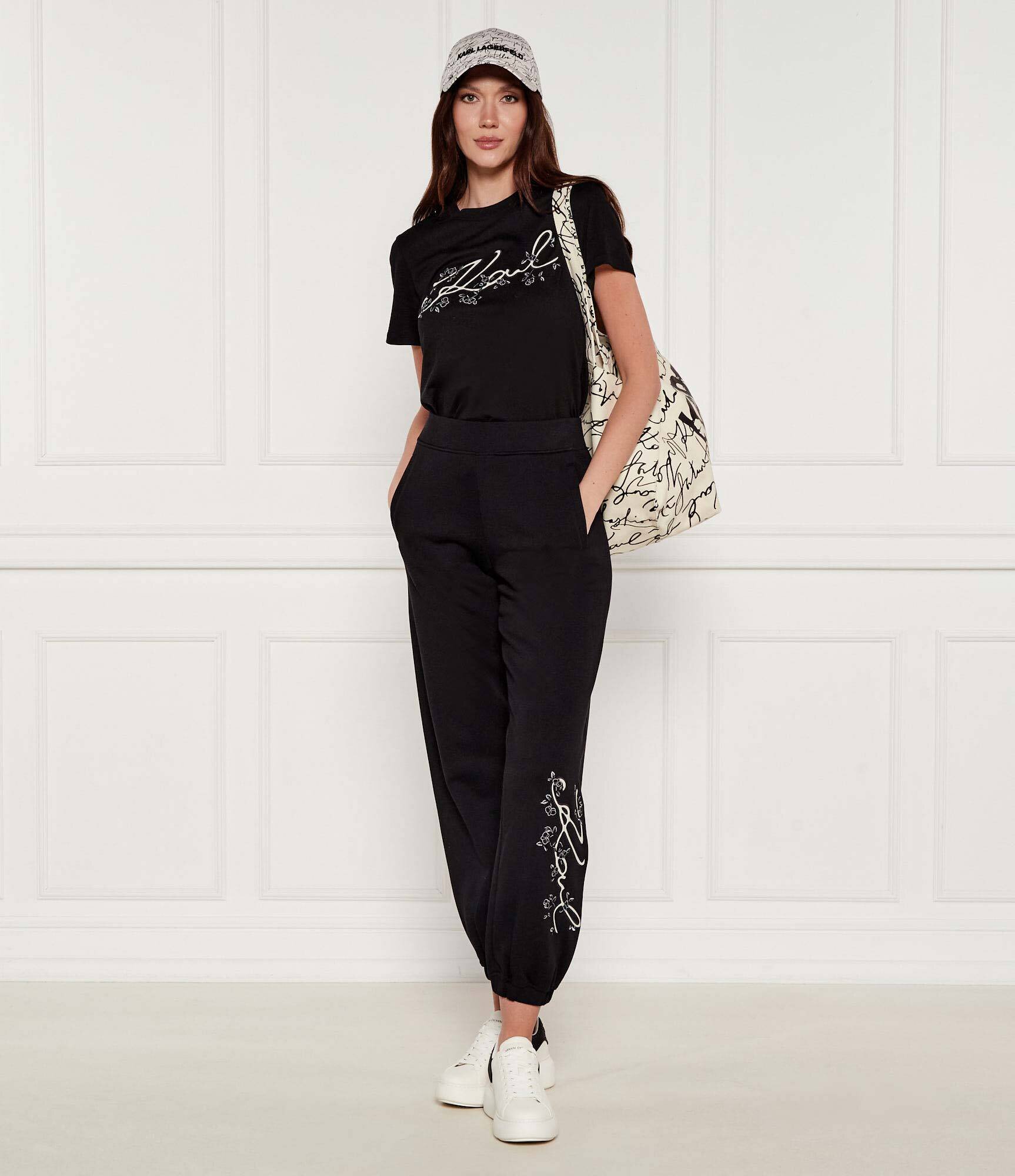 Karl Lagerfeld Pantaloni de trening Orchid | Regular Fit