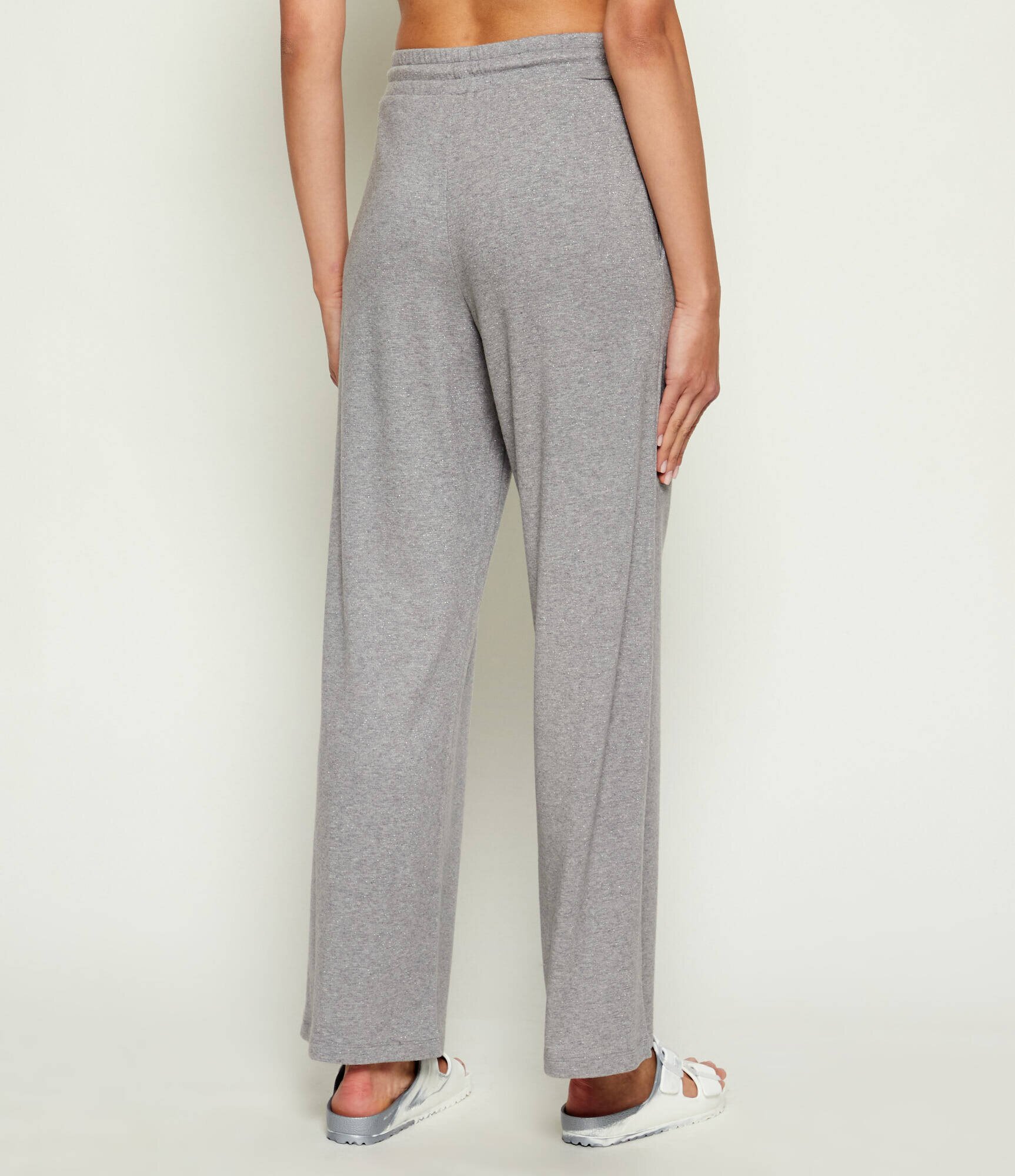 Karl Lagerfeld Pantaloni de trening Signature Lurex | Loose fit