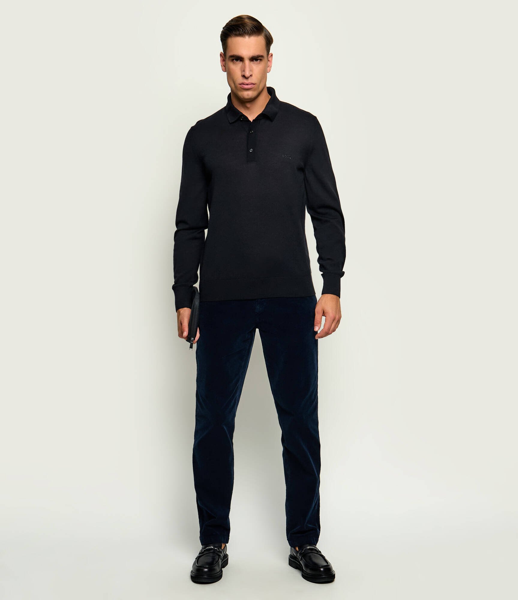 Karl Lagerfeld Pantaloni KL-Chase | regular fit | catifea reiată