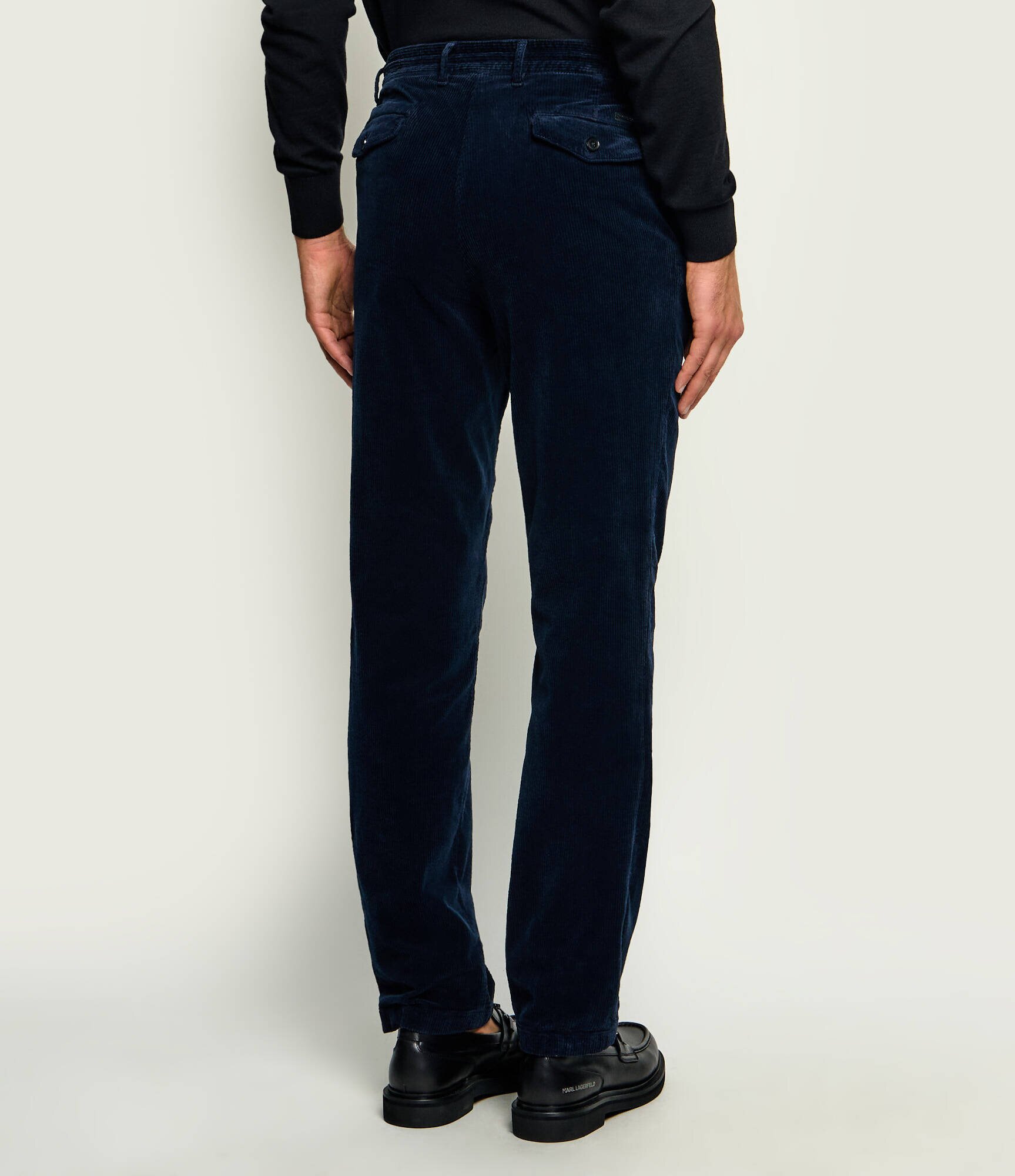 Karl Lagerfeld Pantaloni KL-Chase | regular fit | catifea reiată