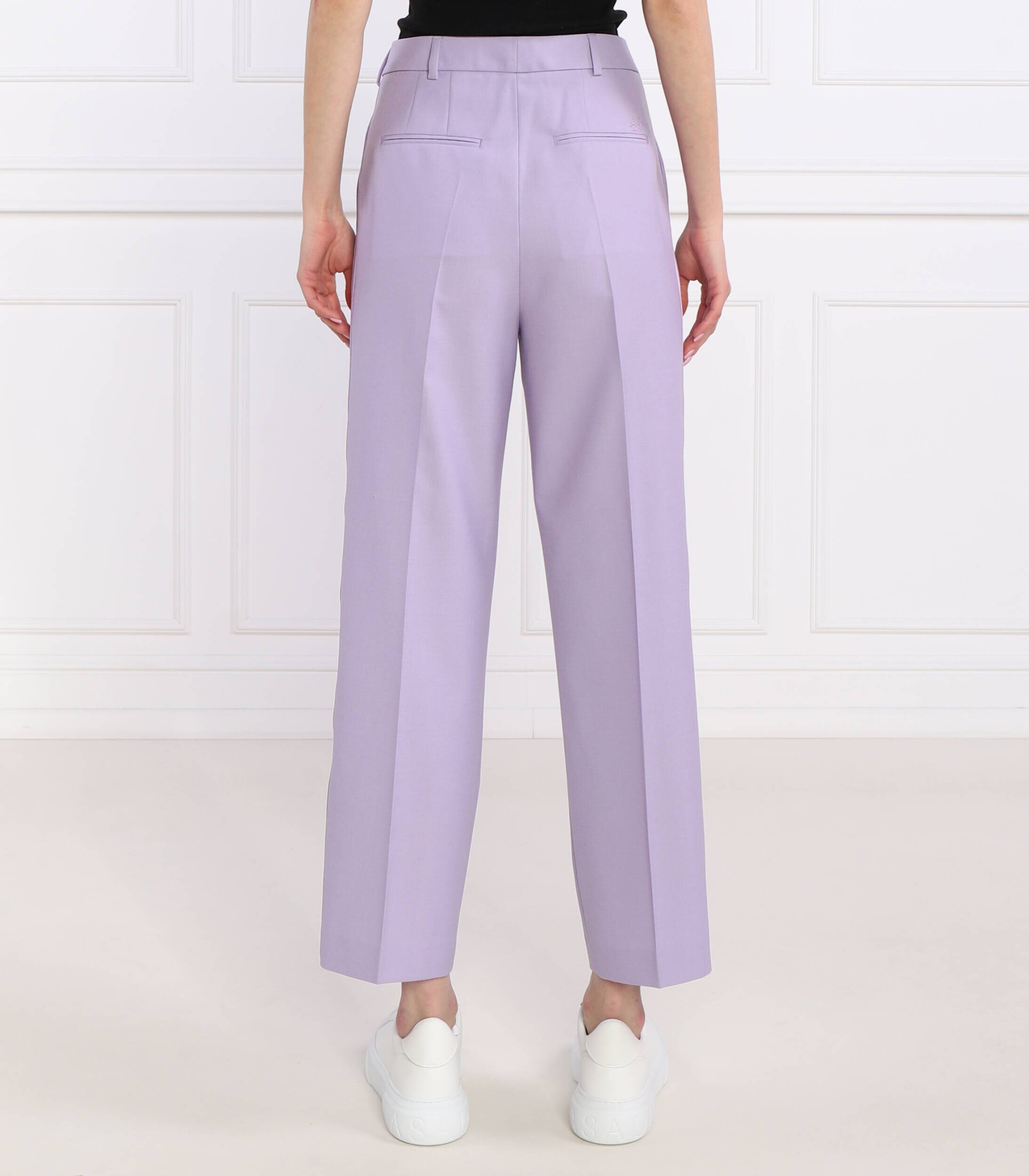 Karl Lagerfeld Pantaloni | regular fit cu adaos de lână
